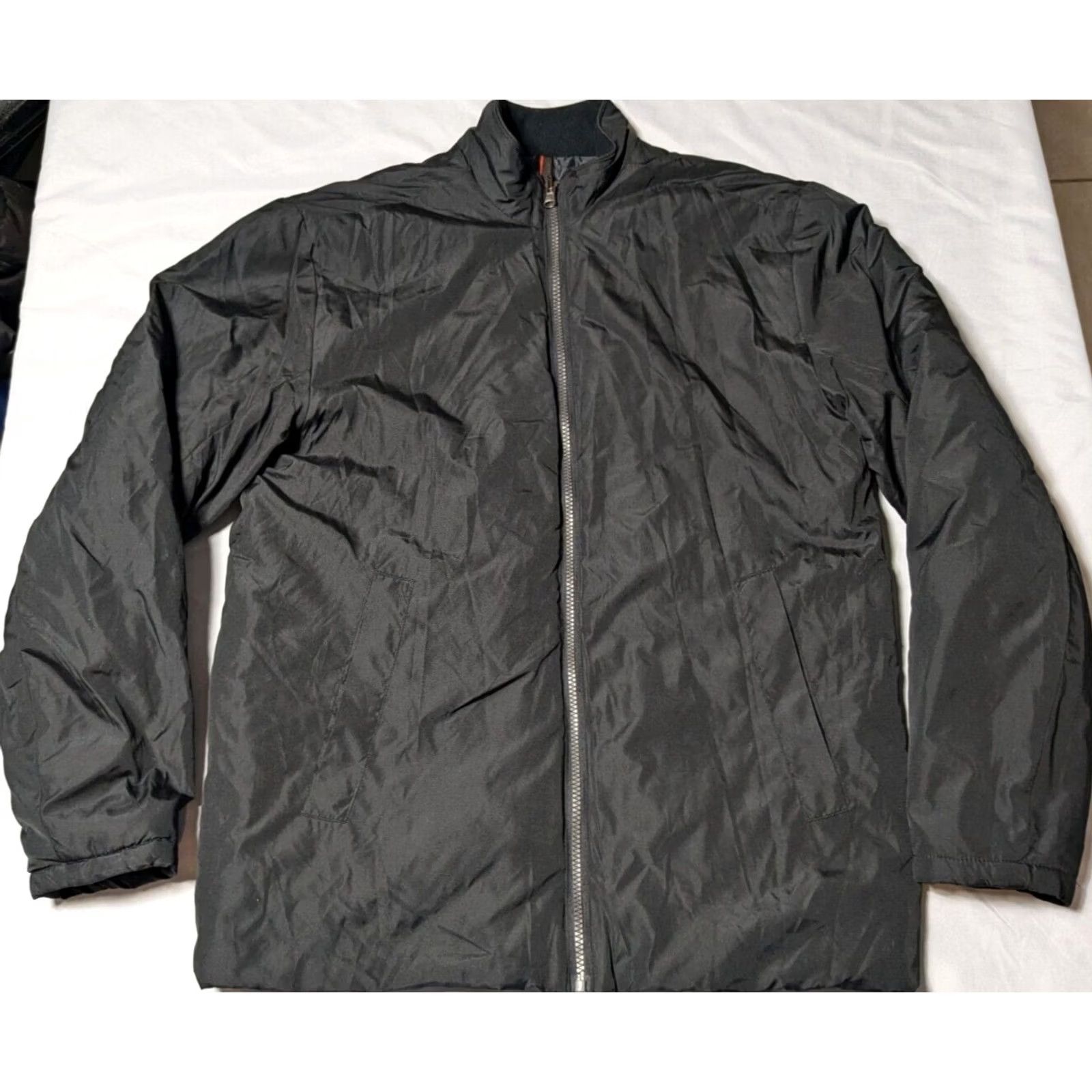 Vintage HAWKE & CO Men Small Black Lined Full Zip Performance Jacket Size US S / EU 44-46 / 1 - 7 Thumbnail