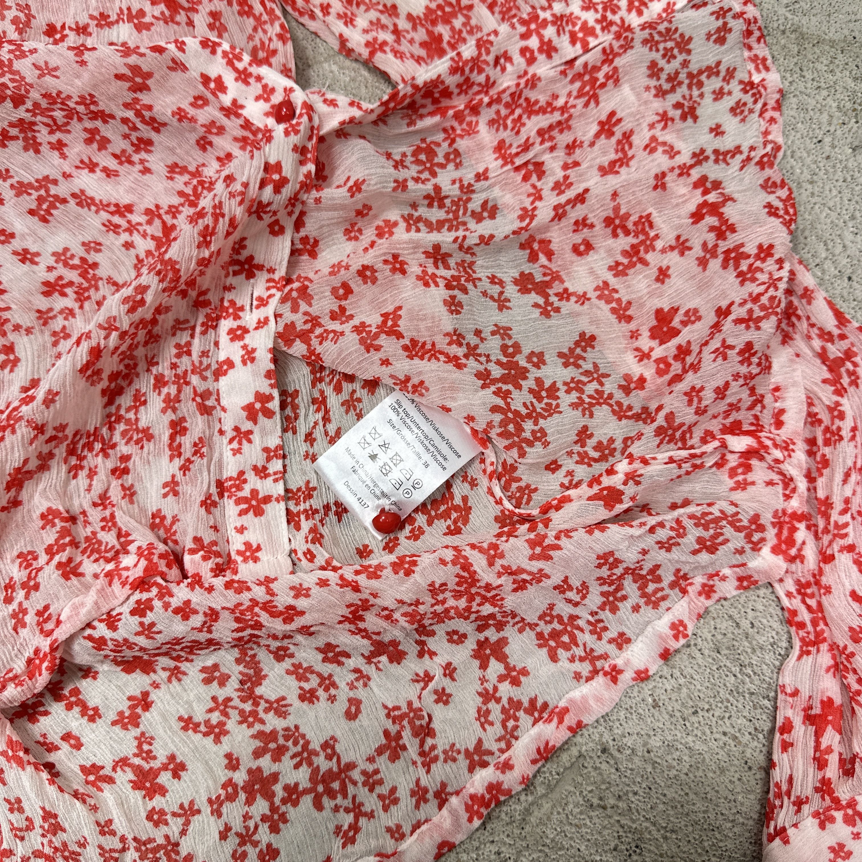 Baum und Pferdgarten Vintage Baum und Pferdgarten Sheer Mesh Flower Shirt Y2K Size M / US 6-8 / IT 42-44 - 4 Thumbnail