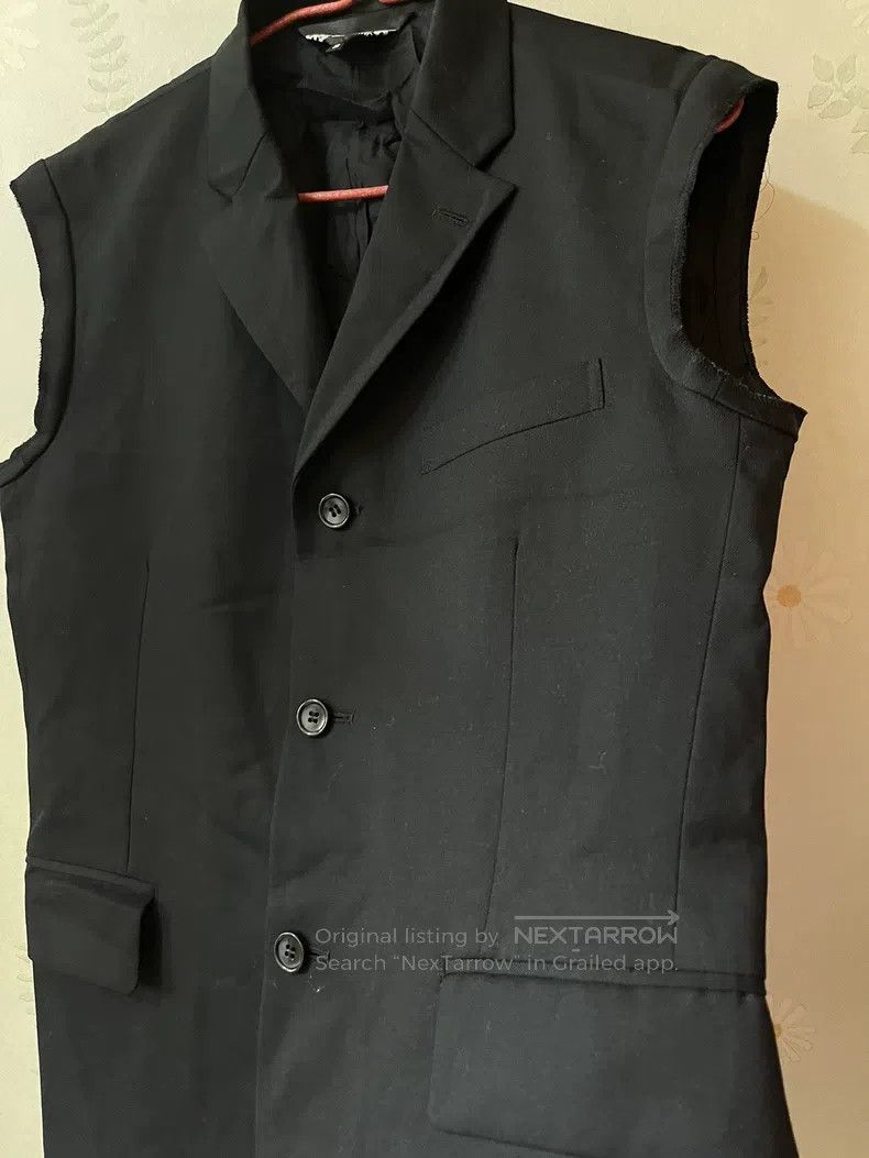 Comme des Garcons Comme Des Garcons Sleeveless blazer jacket, size S Size US S / EU 44-46 / 1 - 2 Thumbnail