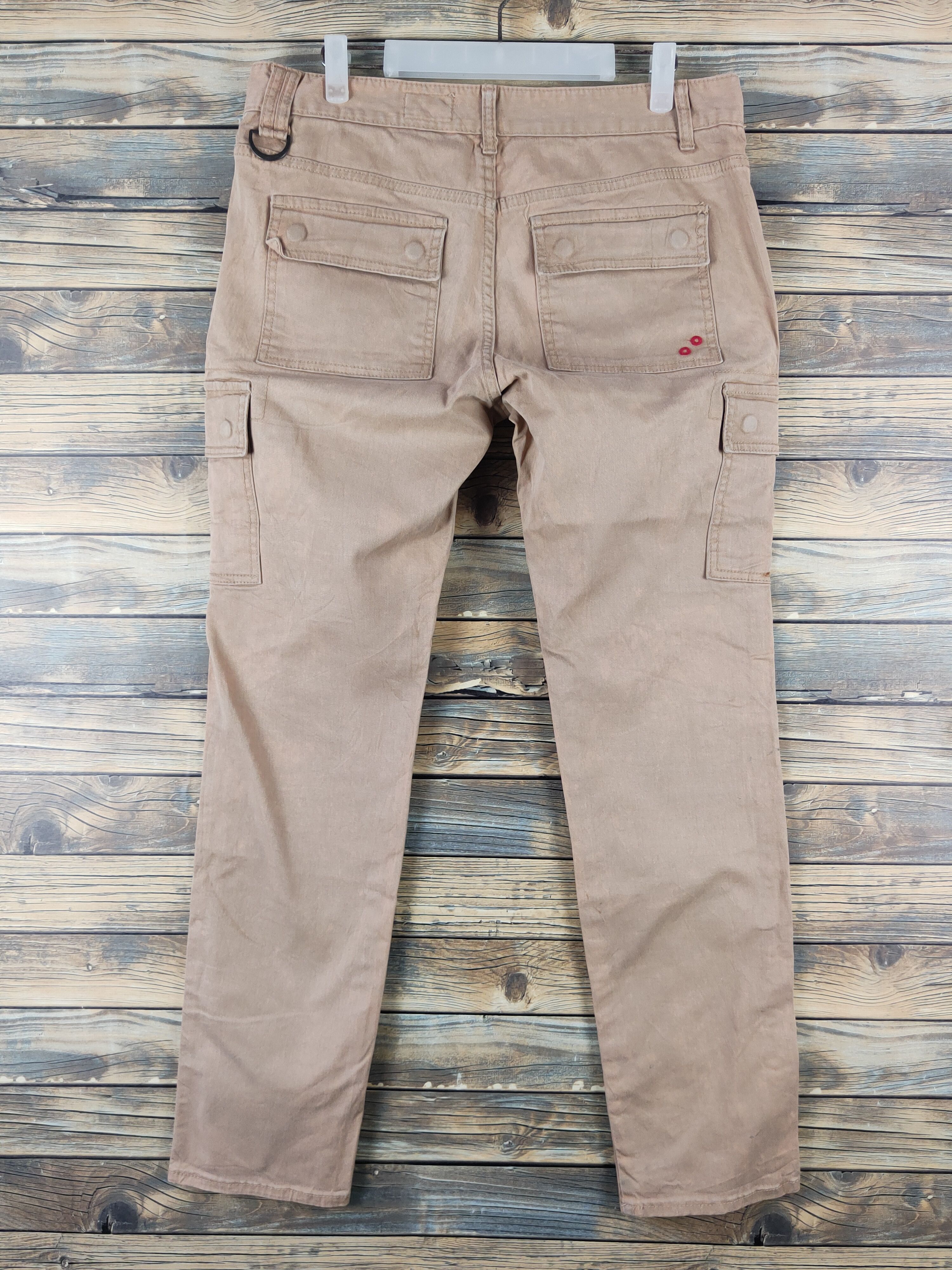 Japanese Brand DL Japanese Brand Brown Multipocket Cargo Pants #1338 Size 32" / US 10 / IT 46 - 7 Thumbnail