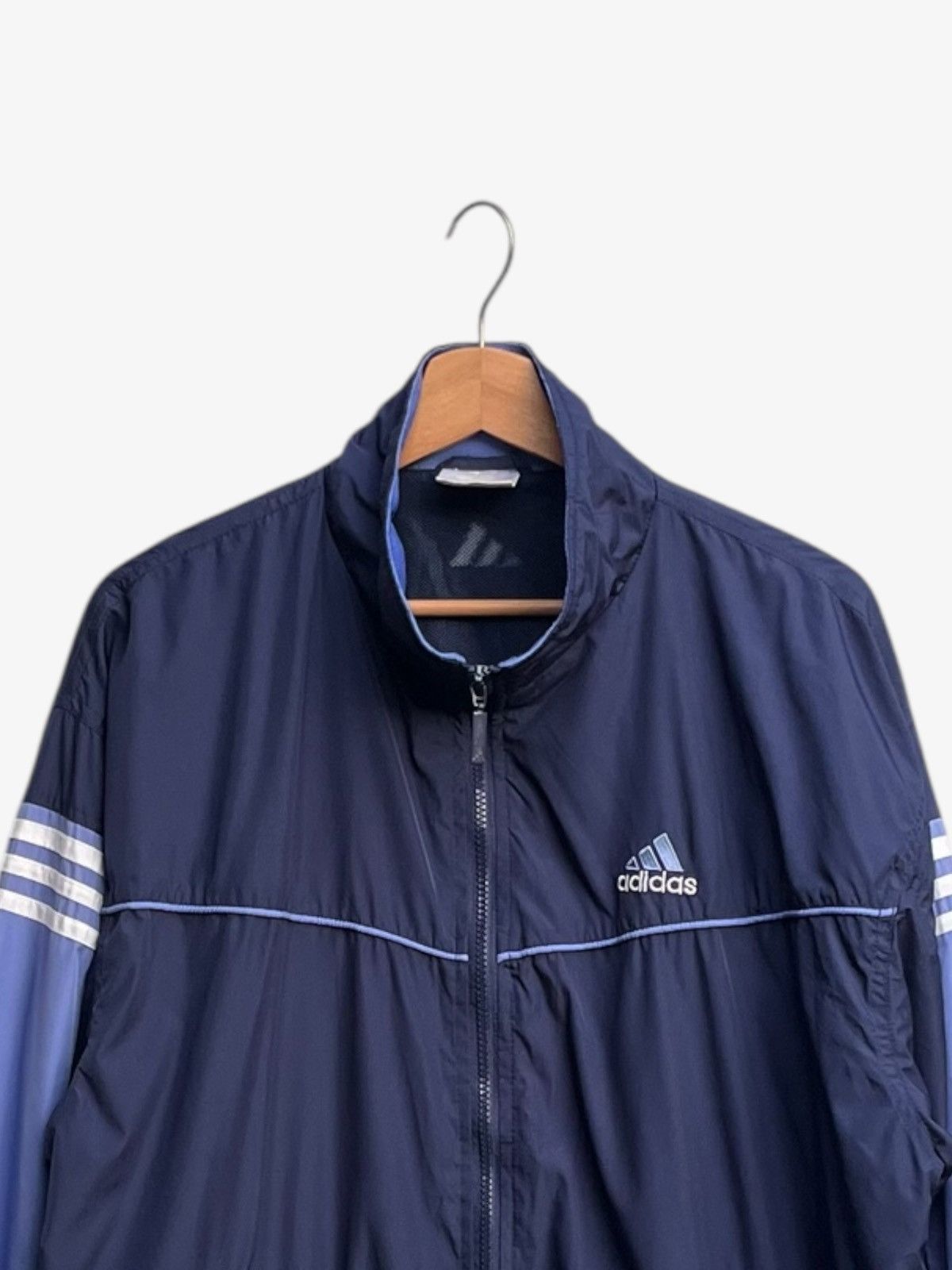 Adidas Vintage Adidas Two Tone Windbreaker Size US M / EU 48-50 / 2 - 7 Thumbnail
