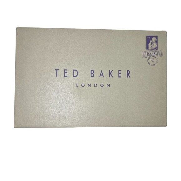 Ted Baker Ted Baker London Mens Dark Blue Suede High Top Lace Up Sneak Size US 10 / EU 43 - 9 Thumbnail