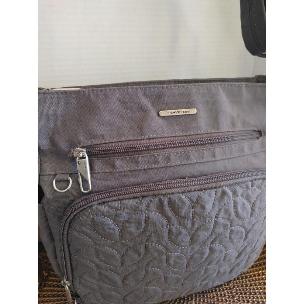 Travelteq Travelon RFID Classic North/South Crossbody Bag Size ONE SIZE - 2 Thumbnail