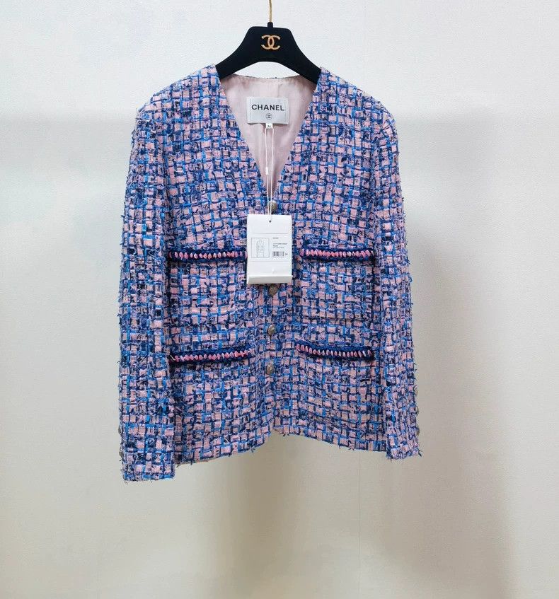 Chanel Chanel 21 Spring and Summer Preview Purple Mosaic Woven Co Size XXS / US 00 / IT 34 - 1 Thumbnail