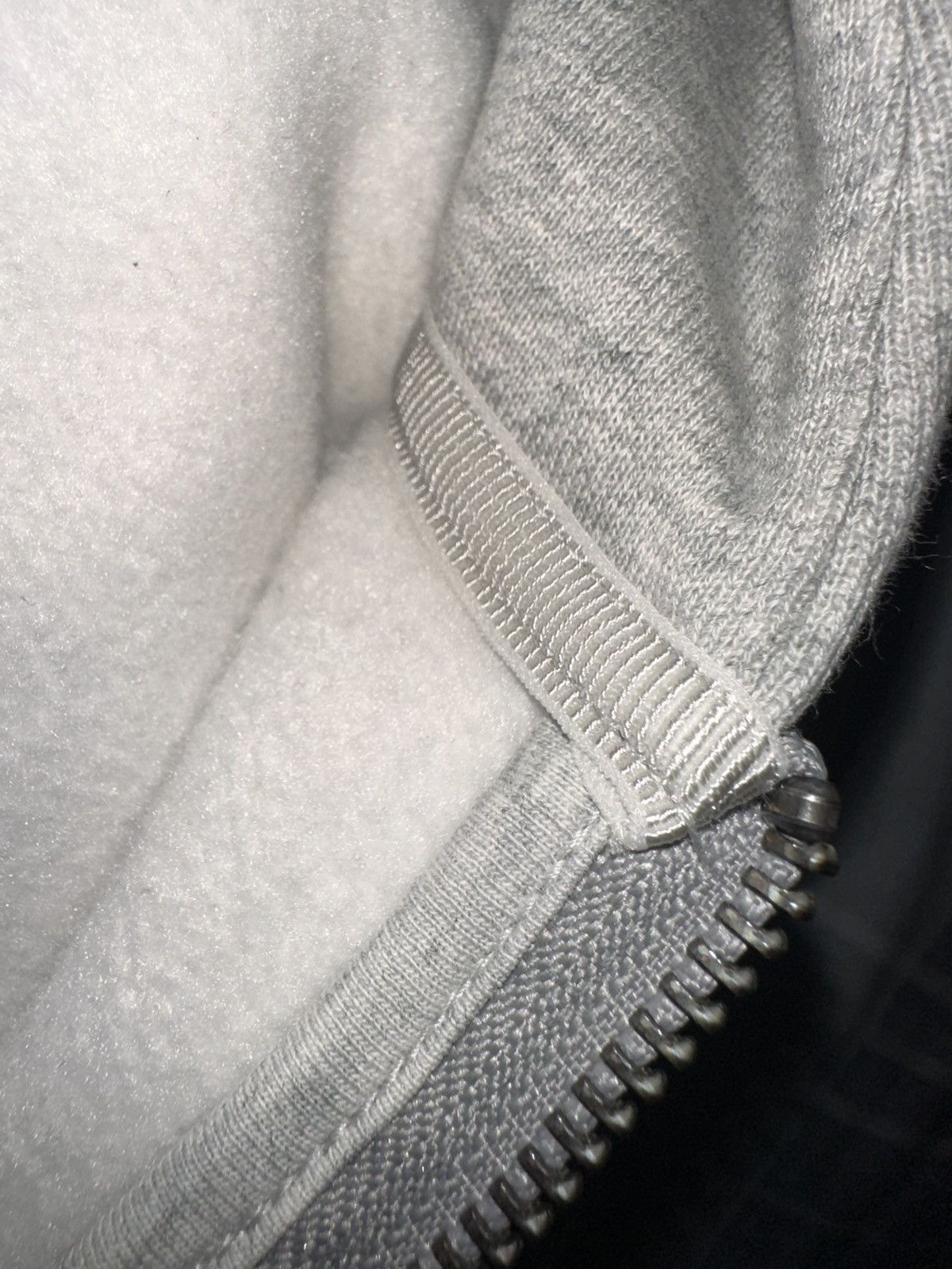 Other Jordan x Levi's Reverse Zip Fleece Hoodie - Heather Grey Size US S / EU 44-46 / 1 - 9 Thumbnail