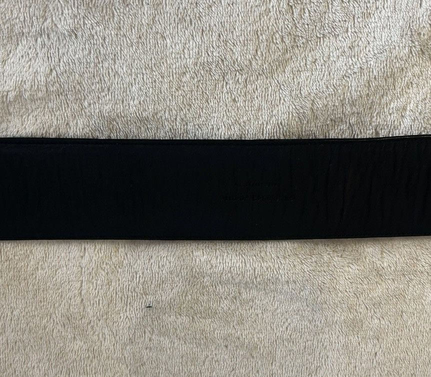 Yves Saint Laurent YSL Vintage Collector Logo // Lion Head Python & Chain Belt Size ONE SIZE - 8 Thumbnail