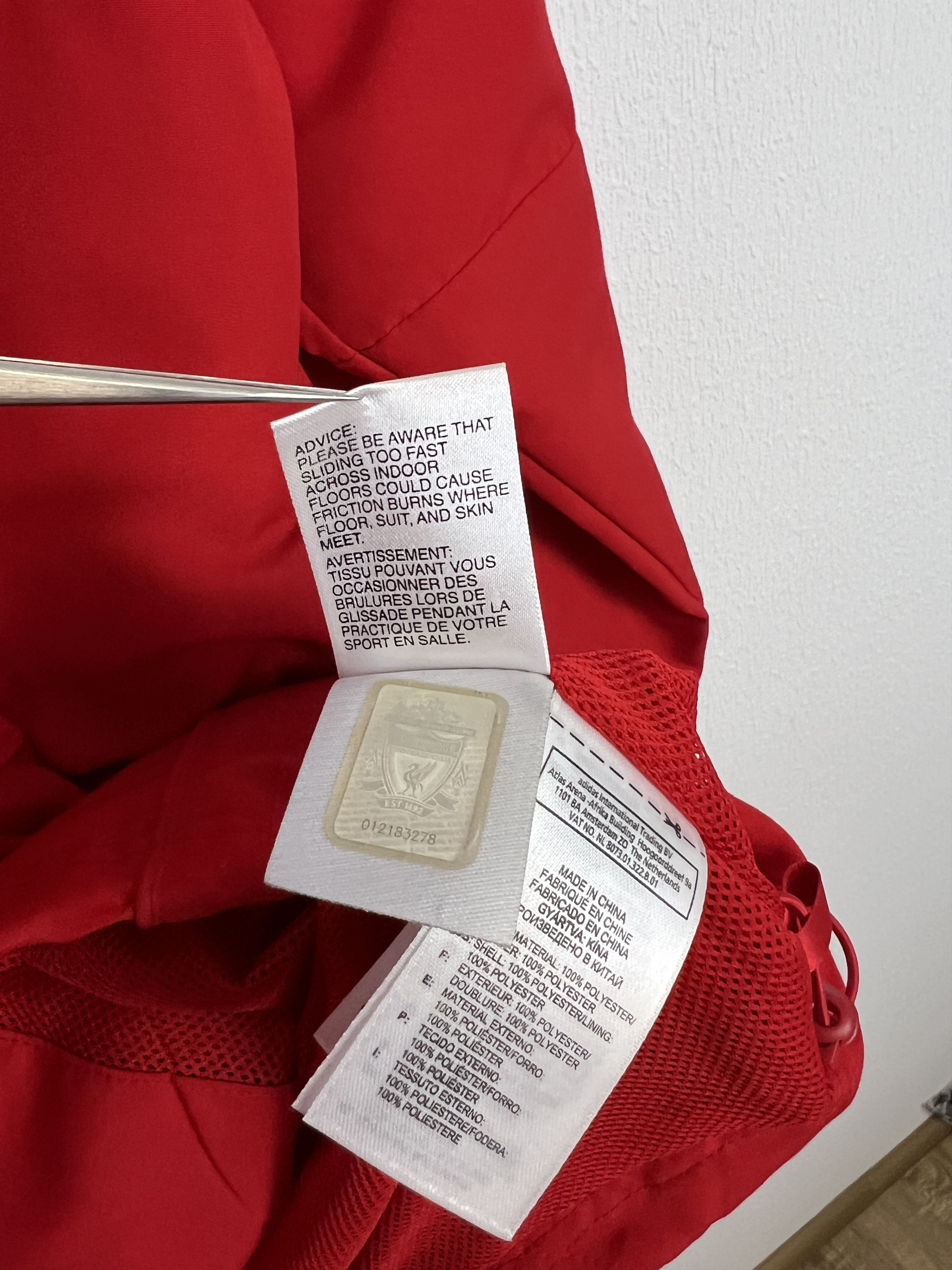 Adidas Vintage Adidas Liverpool Football Jacket Soccer YNWA Size US M / EU 48-50 / 2 - 12 Thumbnail
