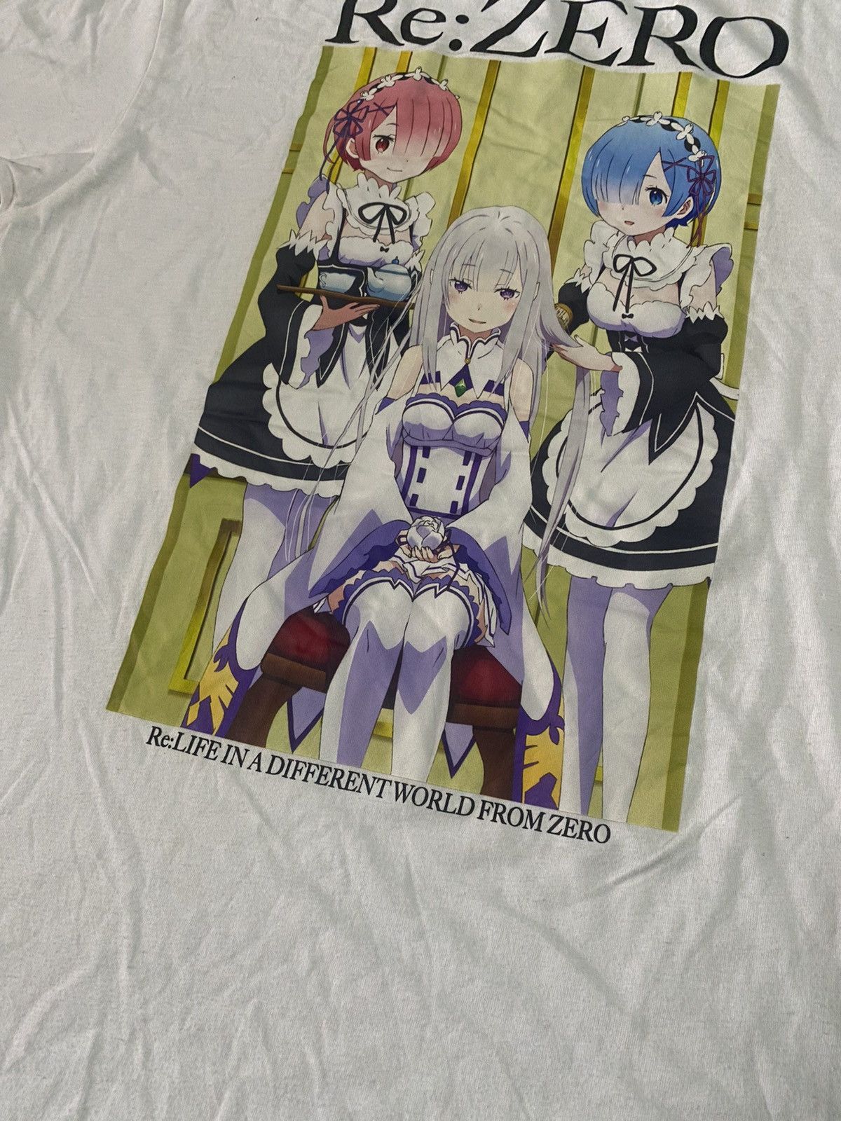 Anime × Cartoon Network Rare vintage RE:ZERO different world from zero anime manga Size US L / EU 52-54 / 3 - 7 Thumbnail