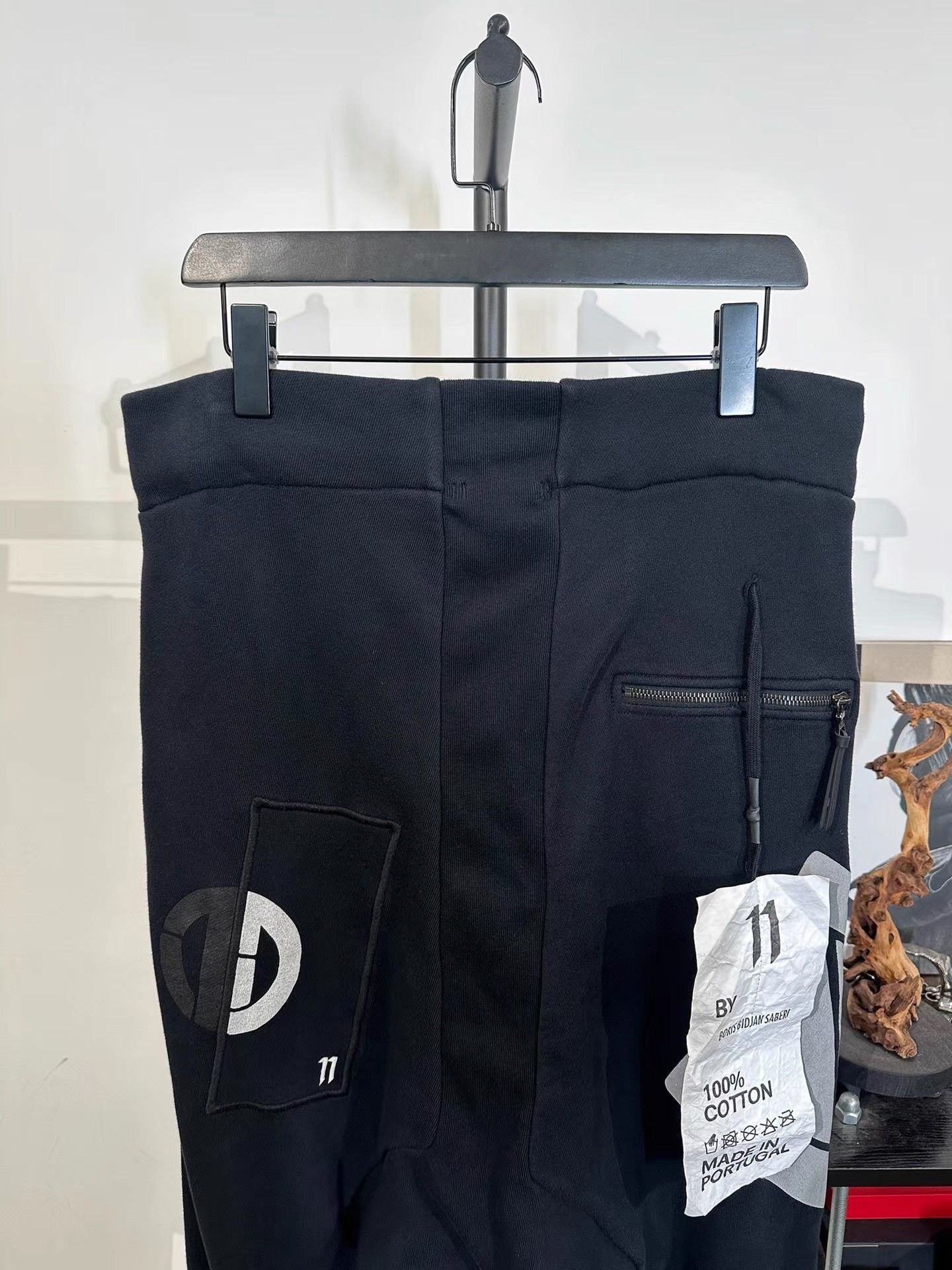 11 By Boris Bidjan Saberi 11by BBS Stitched Elastic Cuff Sweatpants K35 Size US 35 - 4 Thumbnail