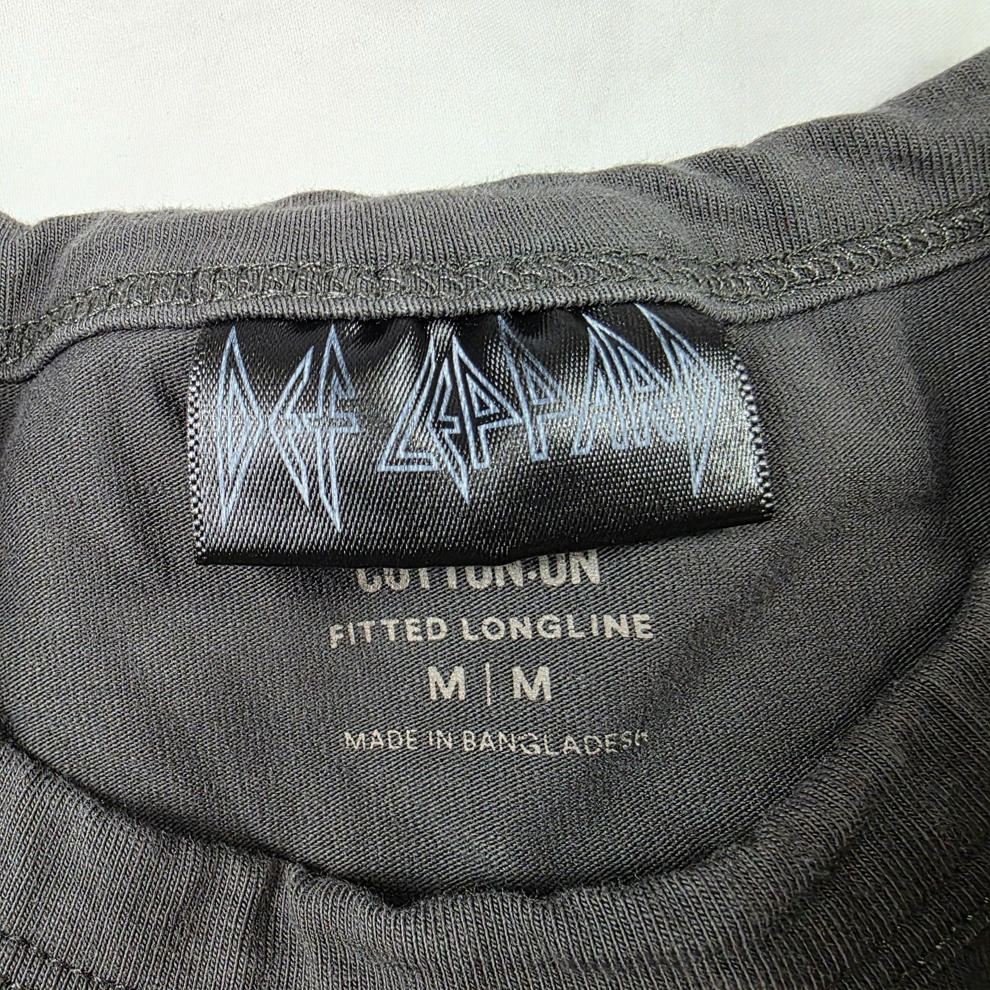 Cotton On Def Leppard Hysteria 1988 Tour Shirt Cotton On Mens Medium B Size US M / EU 48-50 / 2 - 4 Thumbnail