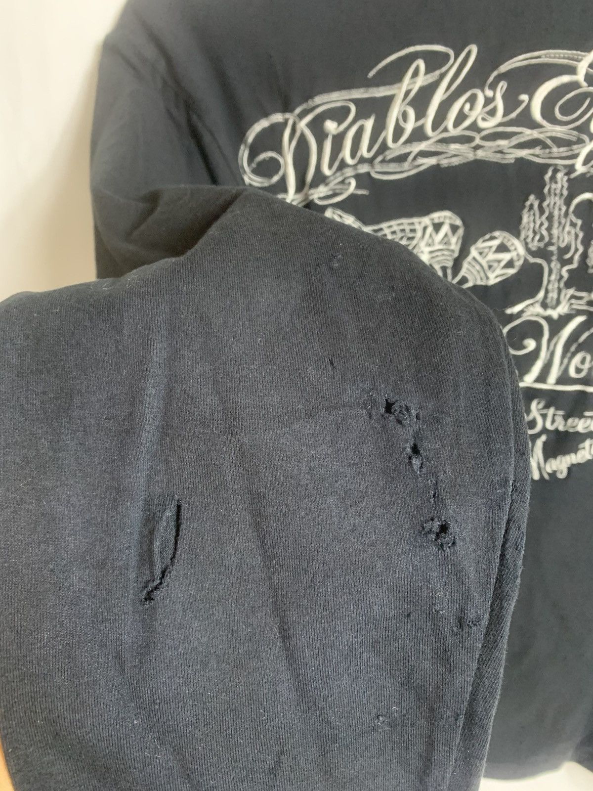 Japanese Brand Japanese Diablos Poem longsleve Size US M / EU 48-50 / 2 - 10 Thumbnail