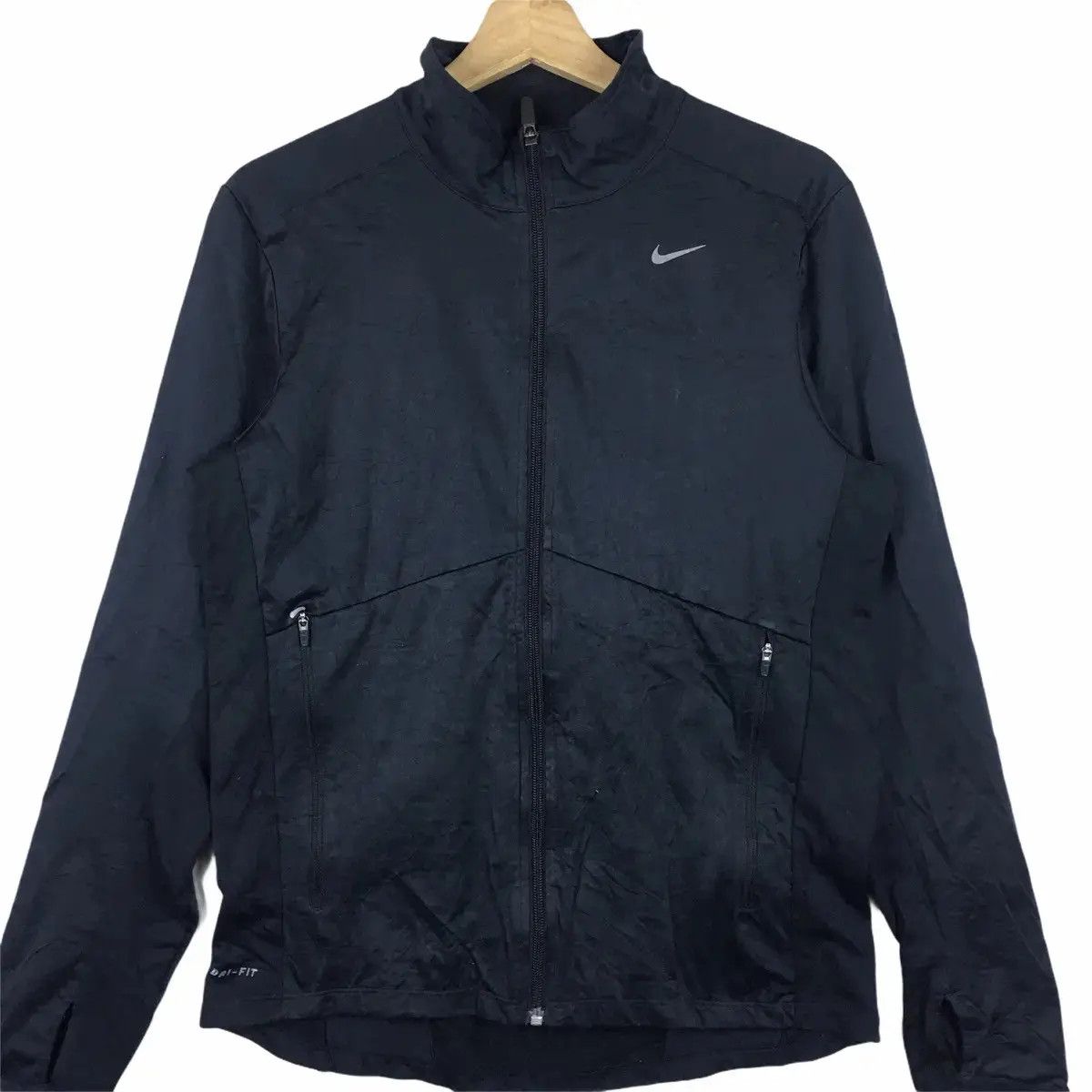 Nike Vtg NIKE SWOOSH Logo Jacket Parka Trench Outdoor Sweater Size M / US 6-8 / IT 42-44 - 2 Thumbnail