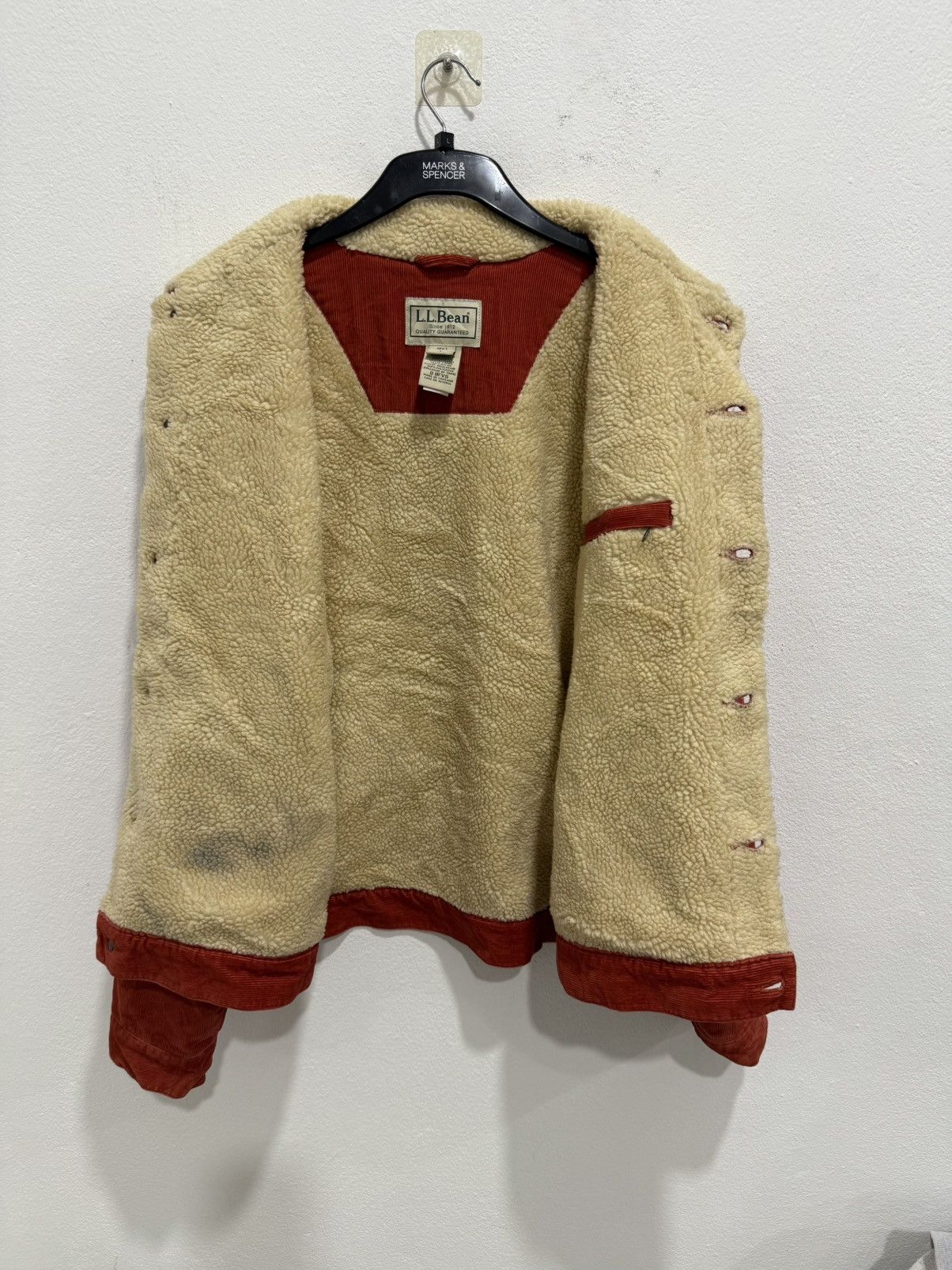 L.L. Bean LL BEAN Corduroy Jacket Type 3 Style Sherpa Inner Rare Size US L / EU 52-54 / 3 - 10 Thumbnail