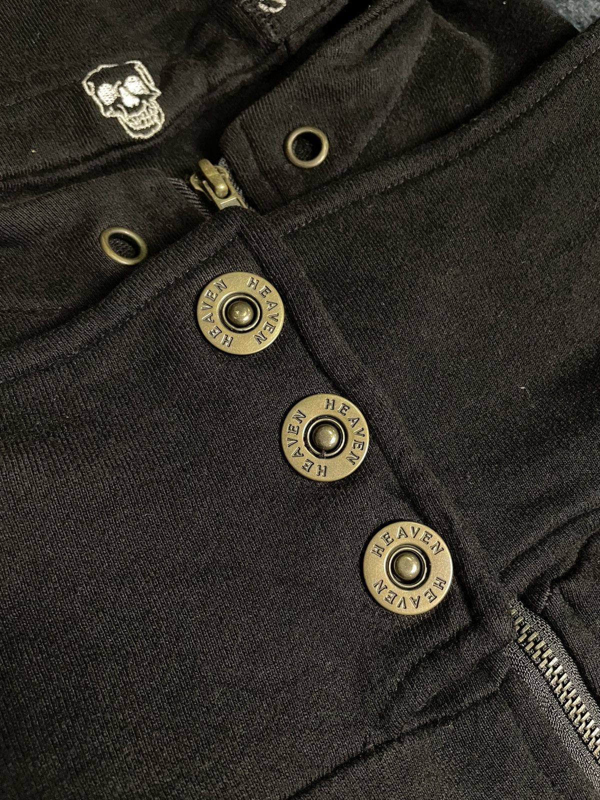 If Six Was Nine × Le Grande Bleu (L.G.B.) Heaven & Earth Punk Skull Hoodie Size US M / EU 48-50 / 2 - 3 Thumbnail