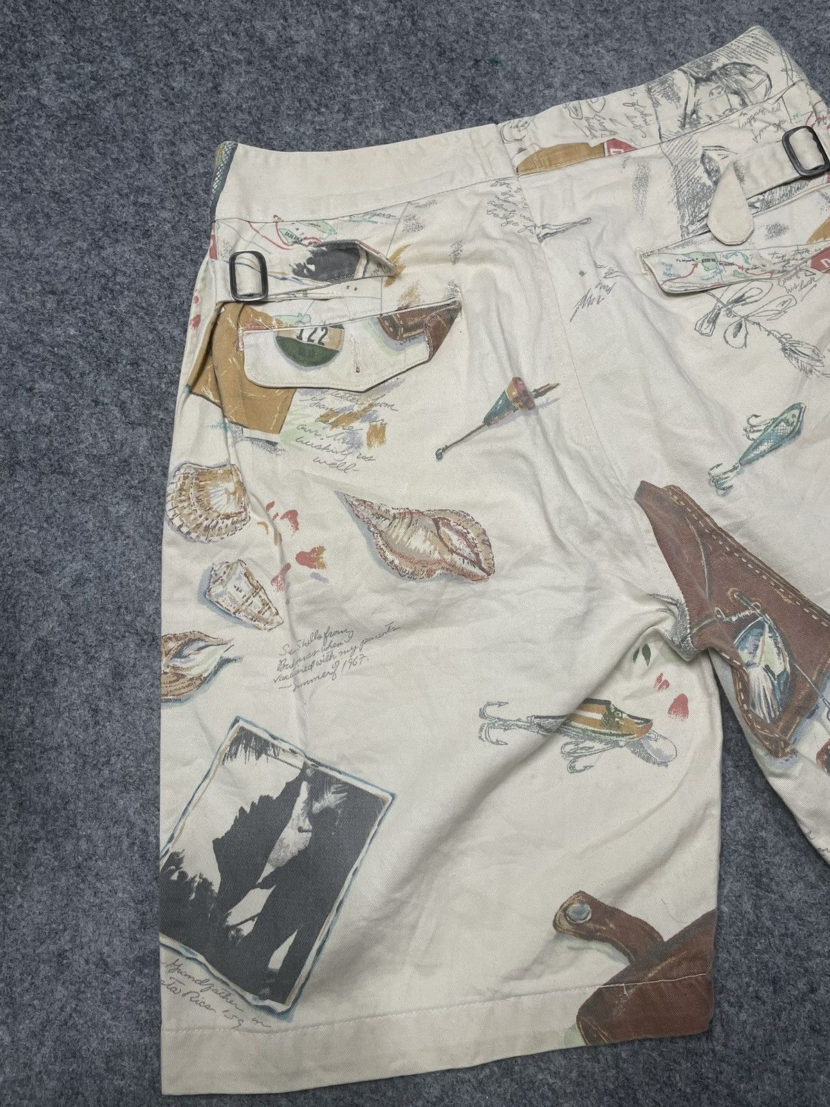 Polo Ralph Lauren × Vintage Vintage Polo ralph Laurent Fishing short pants Size US 32 / EU 48 - 4 Thumbnail