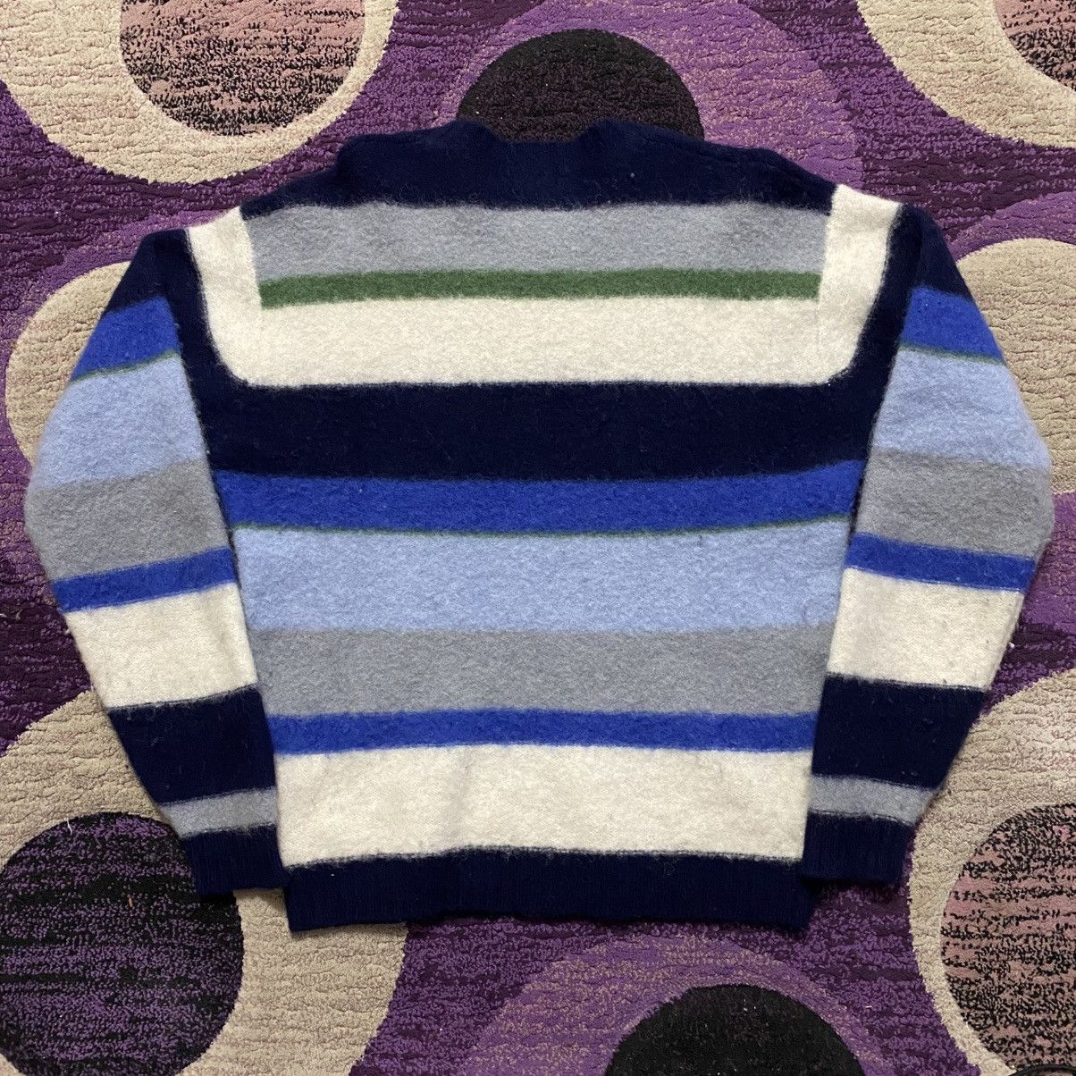 Ocean Pacific Vintage Ocean Pacific Stripe Mohair Shaggy Knitwear Size US M / EU 48-50 / 2 - 5 Thumbnail