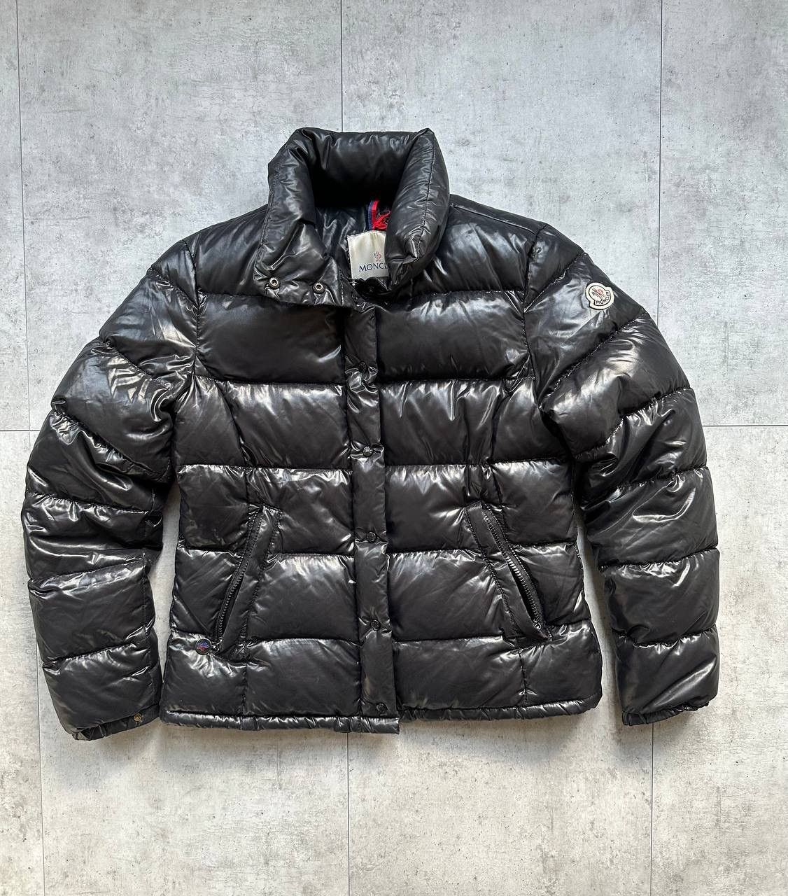 Moncler 1 Moncler Hermine Giubbotto Black Long Down Puffer
