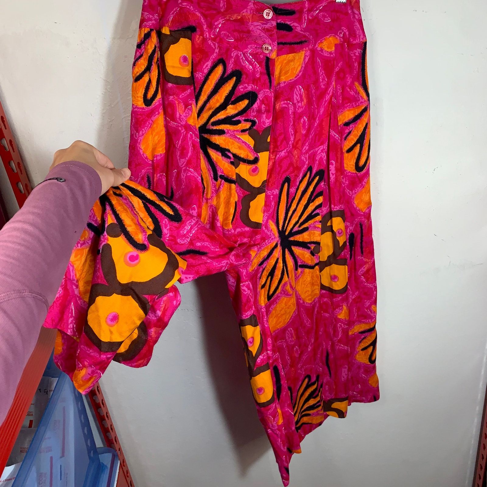 Other Women's Hawaiian Pants Pink Color Size S Size 27" / US 4 / IT 40 - 8 Thumbnail