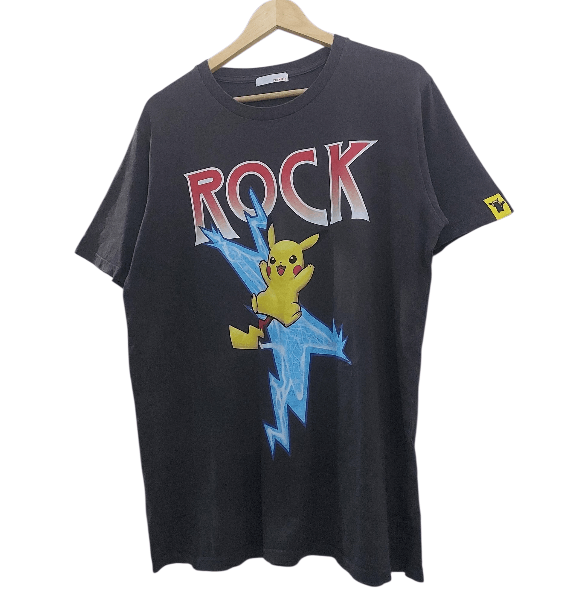 Pokemon PIKACHU X ROCK IN JAPAN FEST 2019 ANIME T-SHIRT Size US XL / EU 56 / 4 - 1 Thumbnail