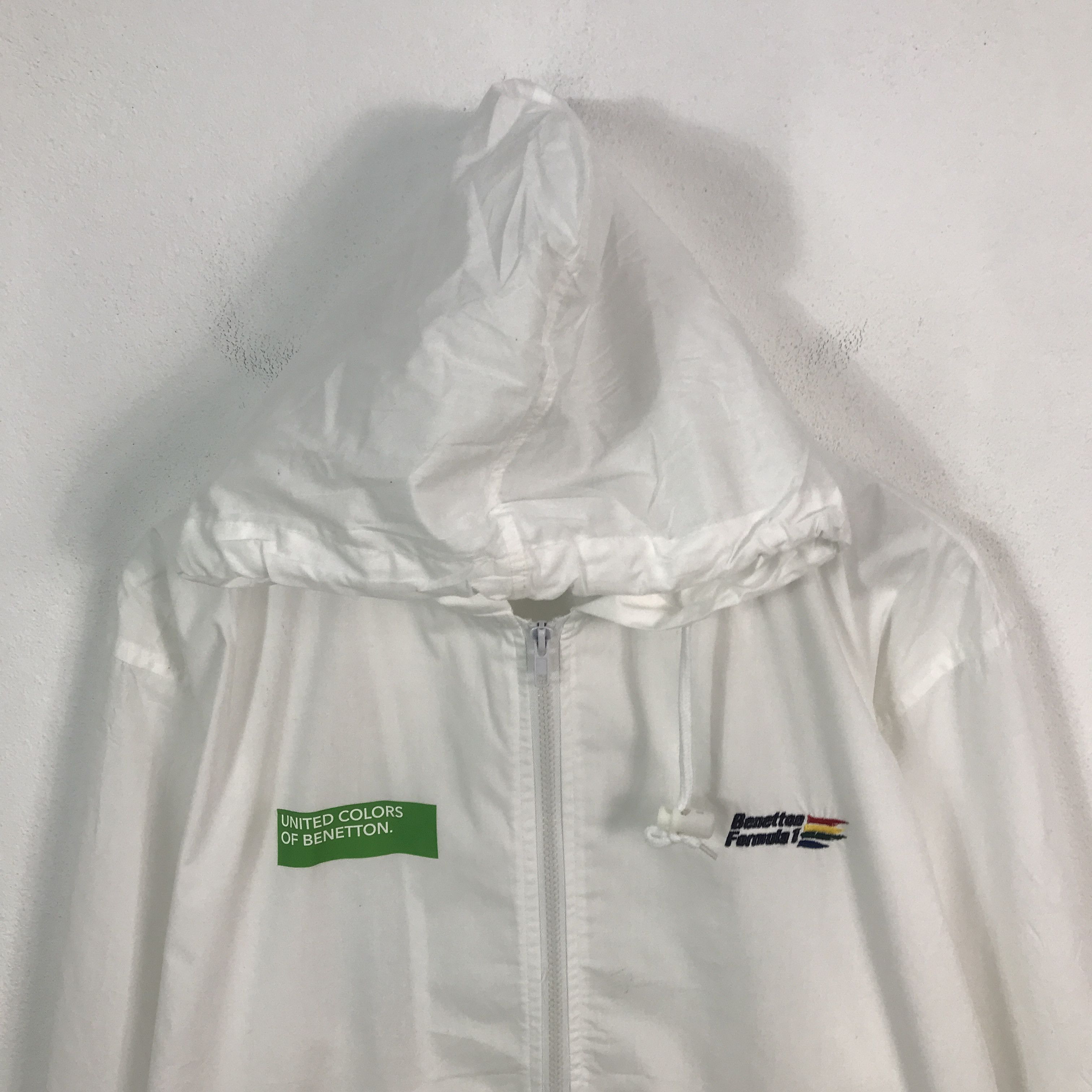 United Colors Of Benetton United Colour of Benetton Windbreaker Raincoat Jacket Size US L / EU 52-54 / 3 - 3 Thumbnail
