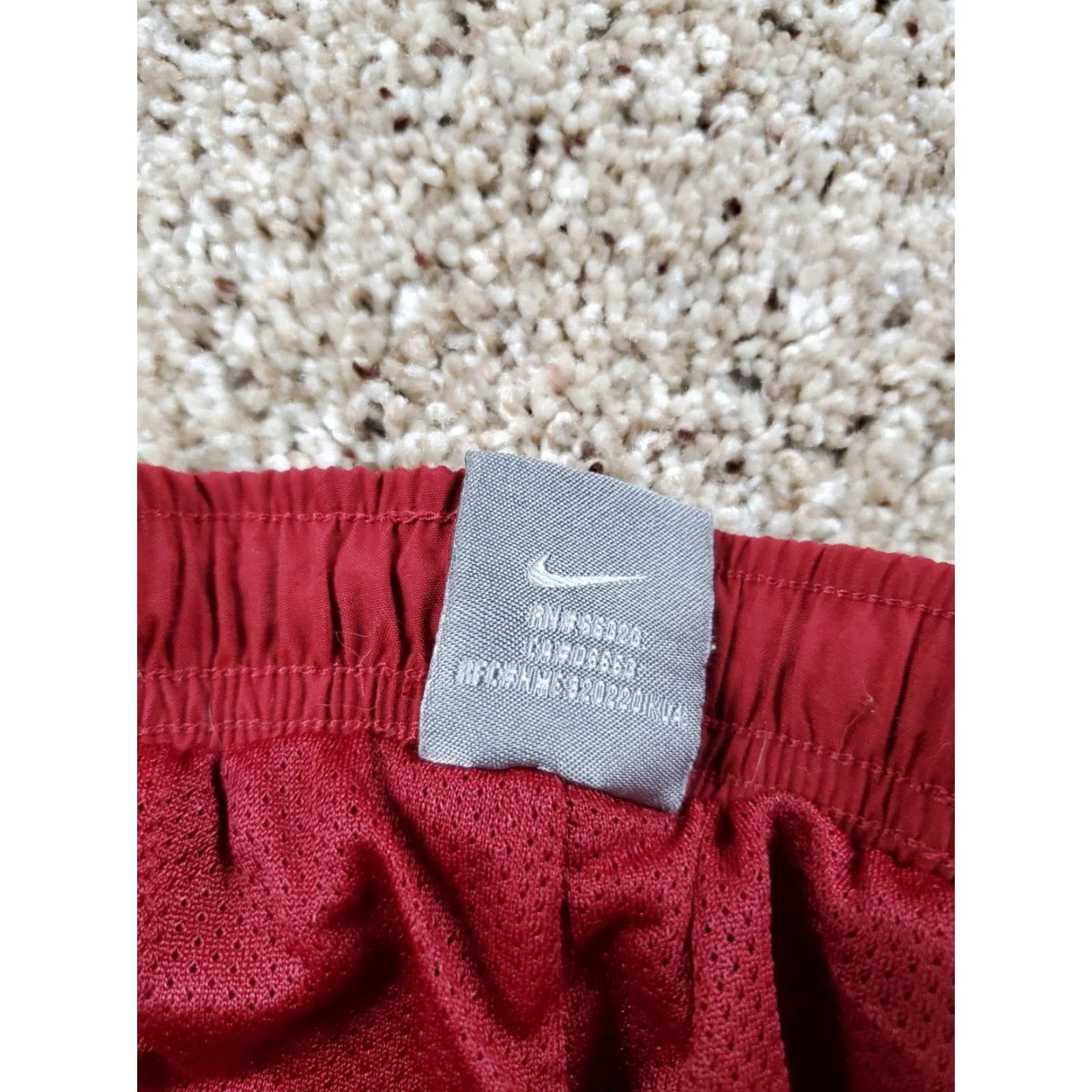 Nike VINTAGE Nike Track Pants XL Mens Red Stanford University Straight Leg Baggy Y2K Size US 36 / EU 52 - 5 Thumbnail