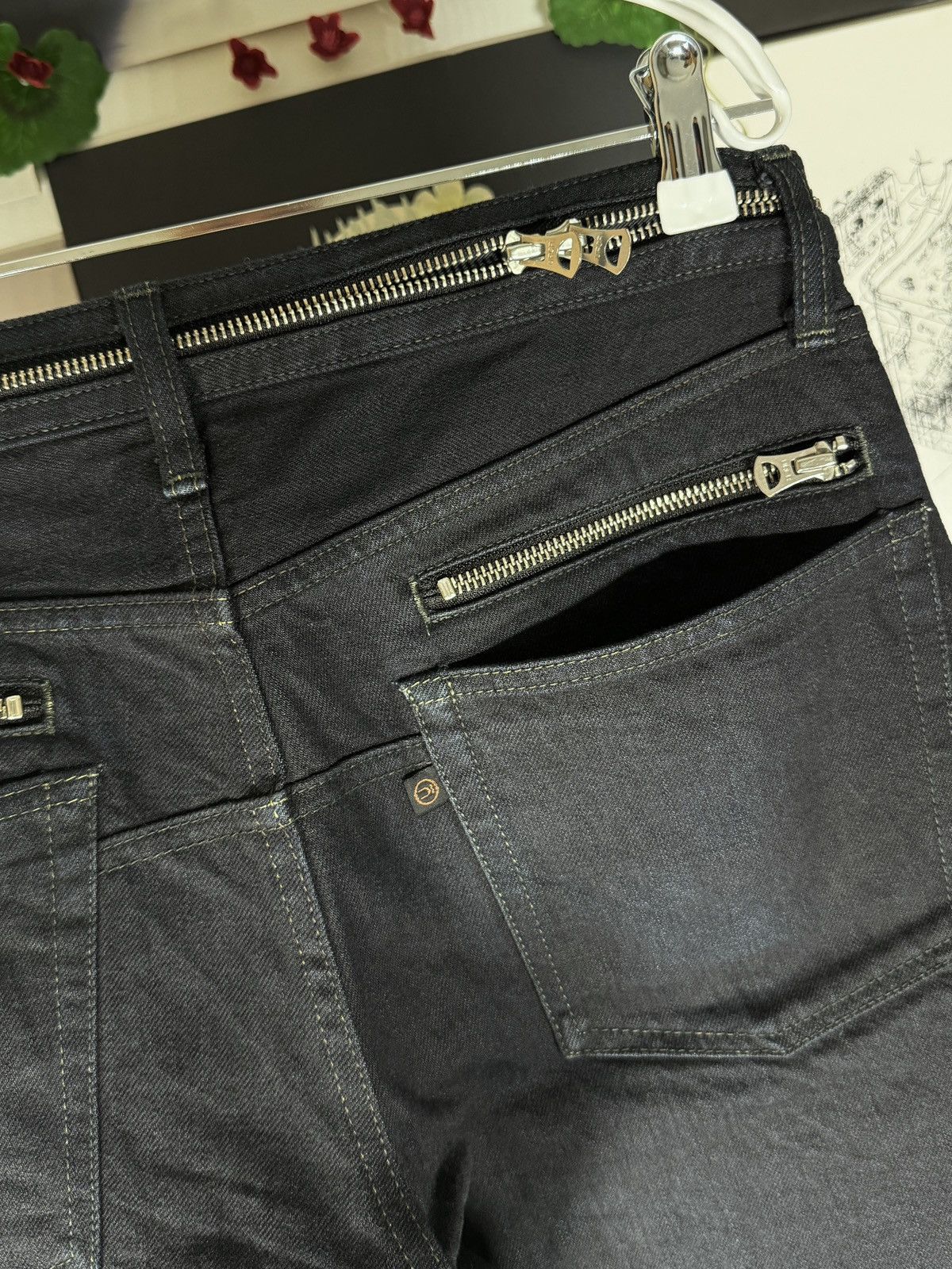 Undercover SS07 "Purple" Lightning Bolt Selvedge Denim/Jeans Size US 31 - 5 Thumbnail