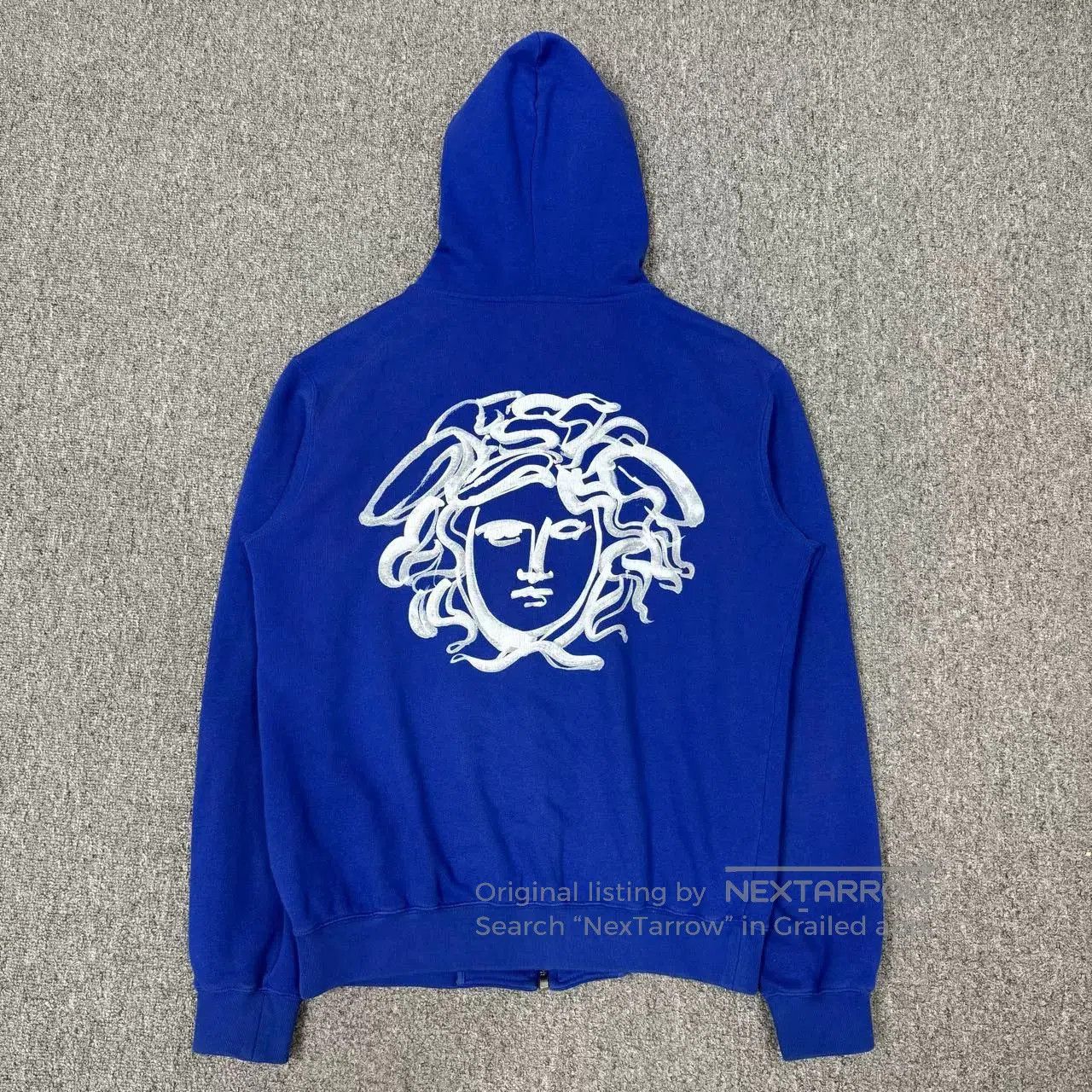 Versace versace blue medusa zip-up hoodie. Size US S / EU 44-46 / 1 - 2 Thumbnail