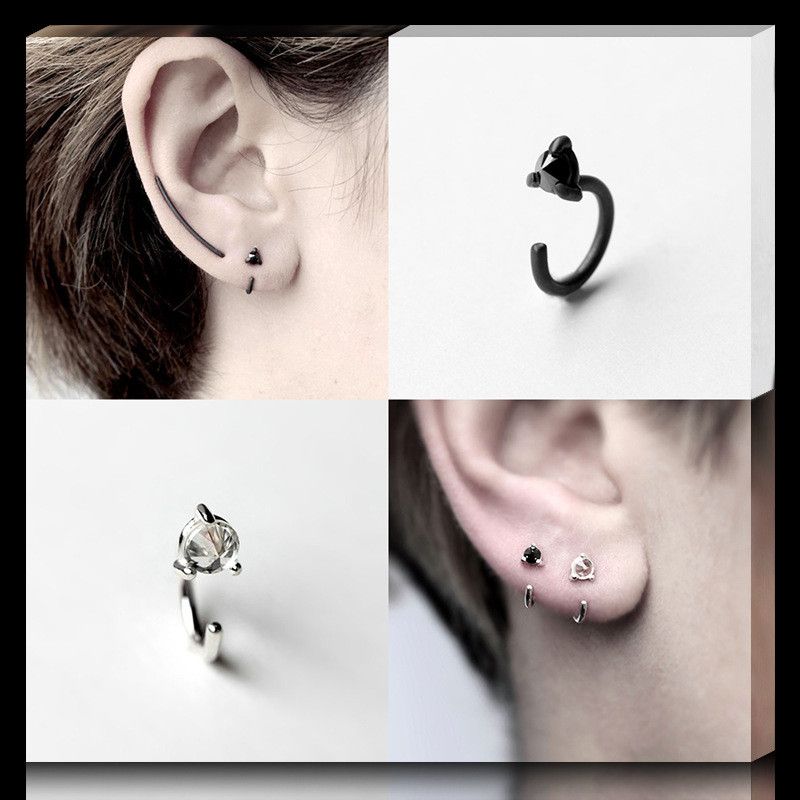Jewelry Future Earrings One Pairs Chrome Jewelry Size ONE SIZE - 2 Thumbnail
