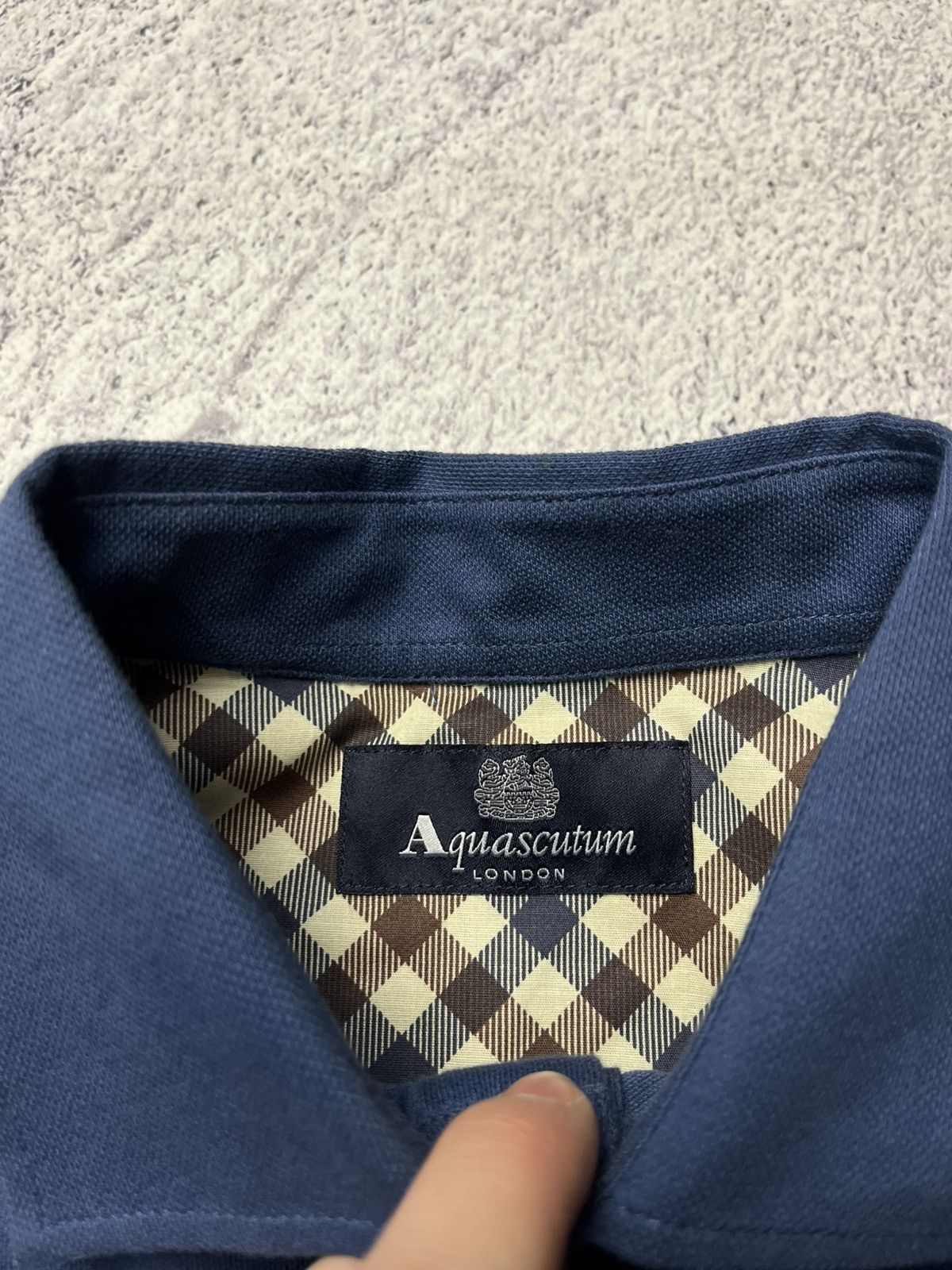 Aquascutum Vintage Aquascutum Polo Classic Luxury Casual Size US S / EU 44-46 / 1 - 12 Thumbnail