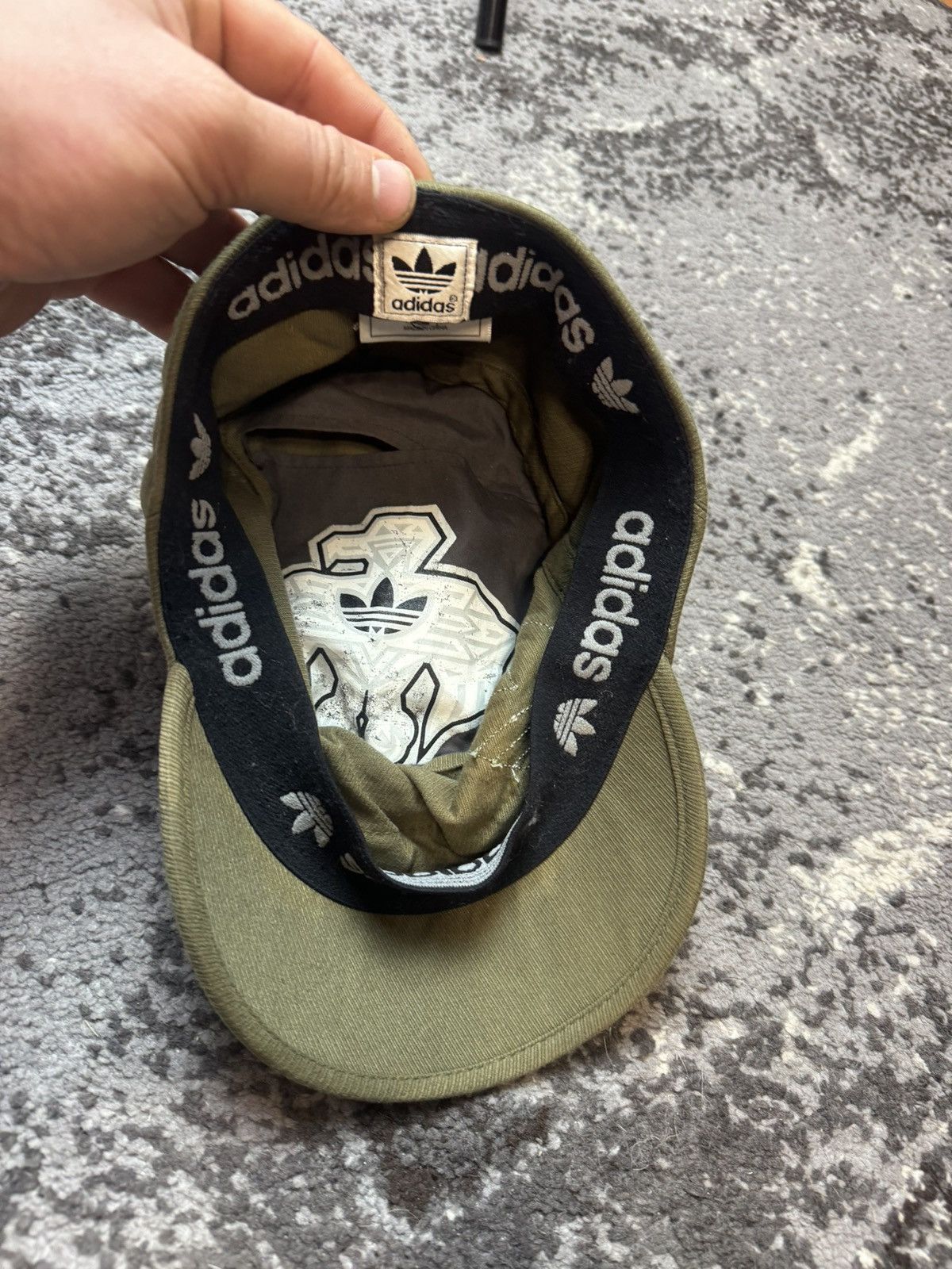 Adidas × Vintage Vintage Y2K Adidas Faded Avantgarde Embroidered Logo Cap Size ONE SIZE - 7 Thumbnail