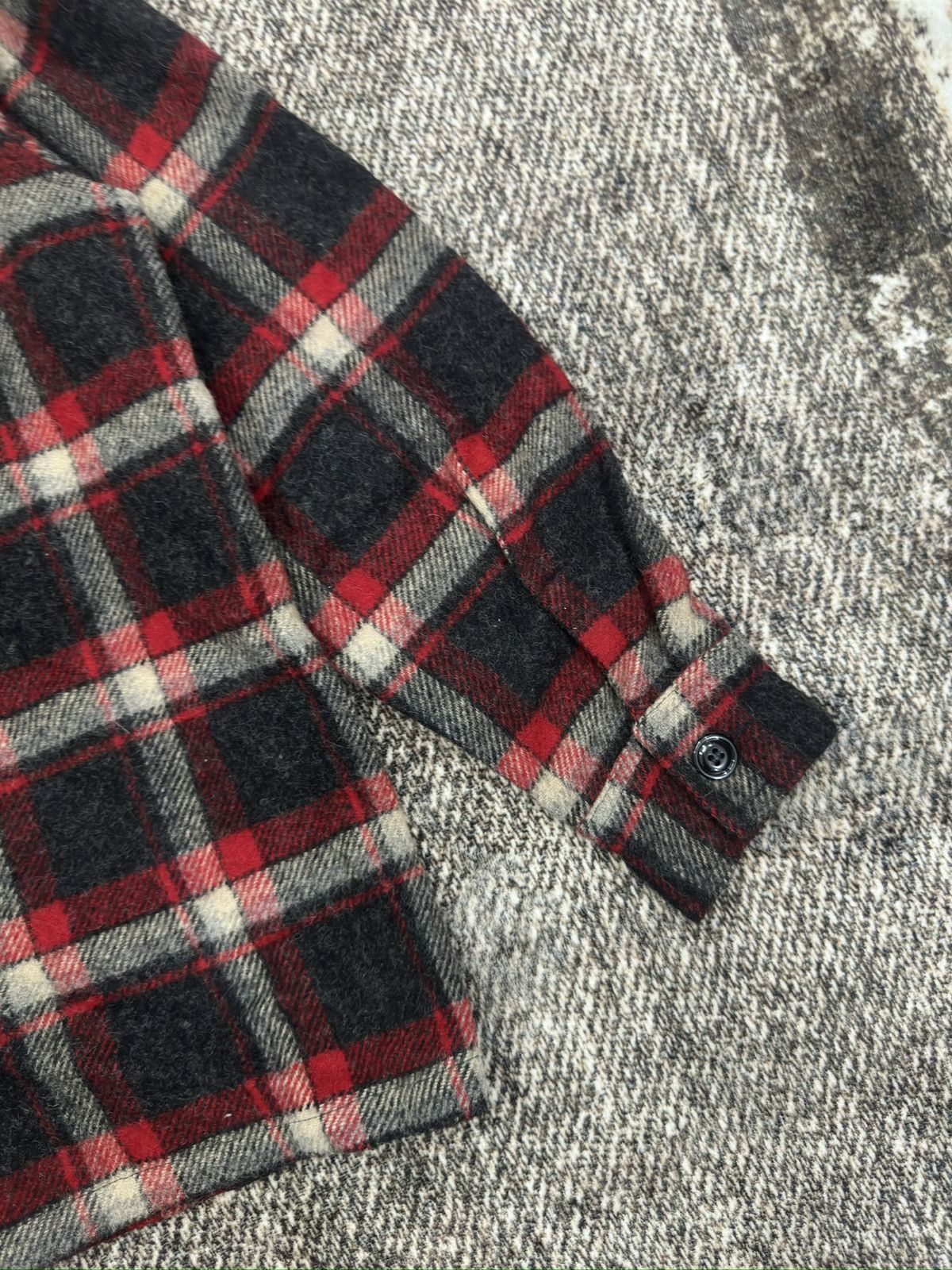 Flannel × Japanese Brand Vintage Wool Flannel Shirt Hype Colour Size US S / EU 44-46 / 1 - 6 Thumbnail