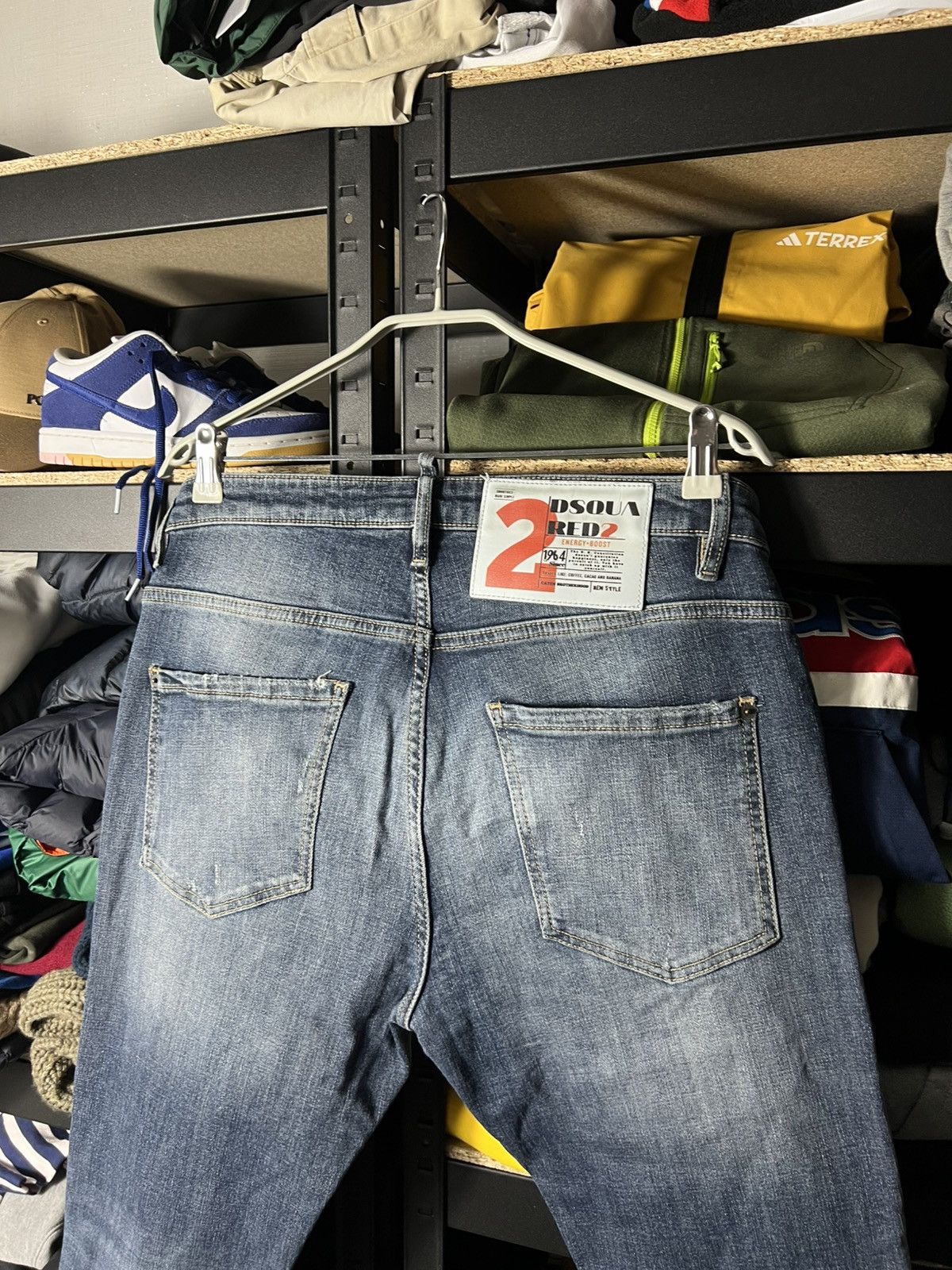 Dsquared2 Dsquared2 Red2 Distressed Slim Fit Jeans Size 52 Italy Denim Size US 36 / EU 52 - 8 Thumbnail