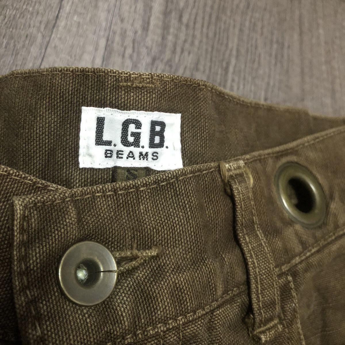 Beams Plus × Le Grande Bleu (L.G.B.) × Vintage VINTAGE MANIAC CORP L.G.B x BEAMS RARE DESIGN UNISEX Size US 30 / EU 46 - 24 Thumbnail