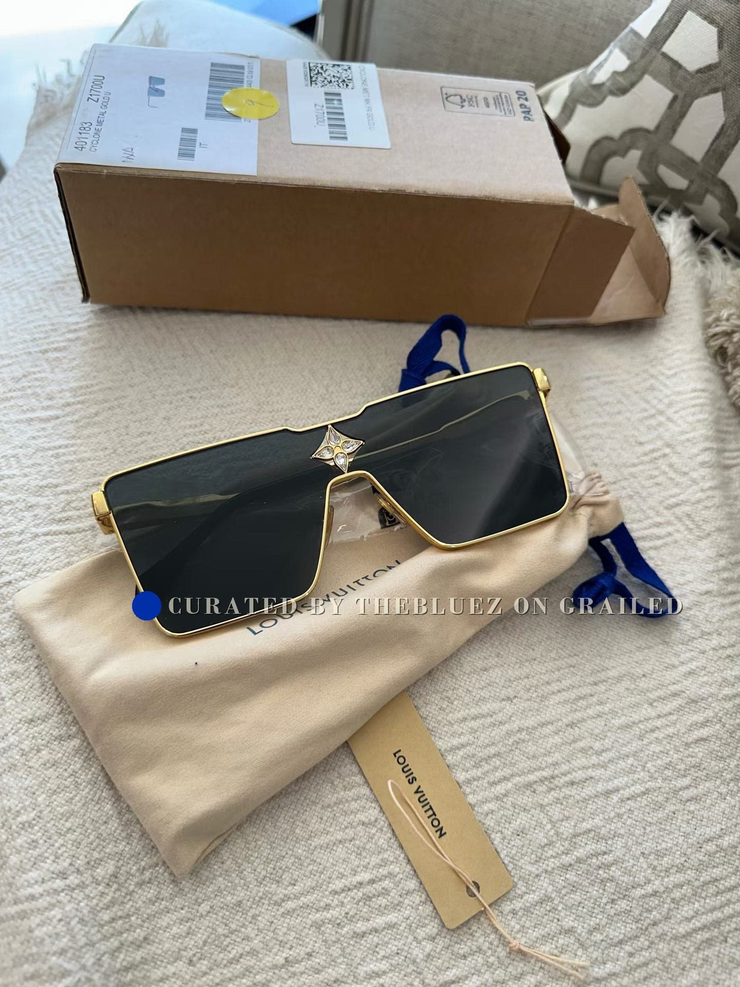 Louis Vuitton × Virgil Abloh Skepticals Sunglasses Z1161E | Grailed