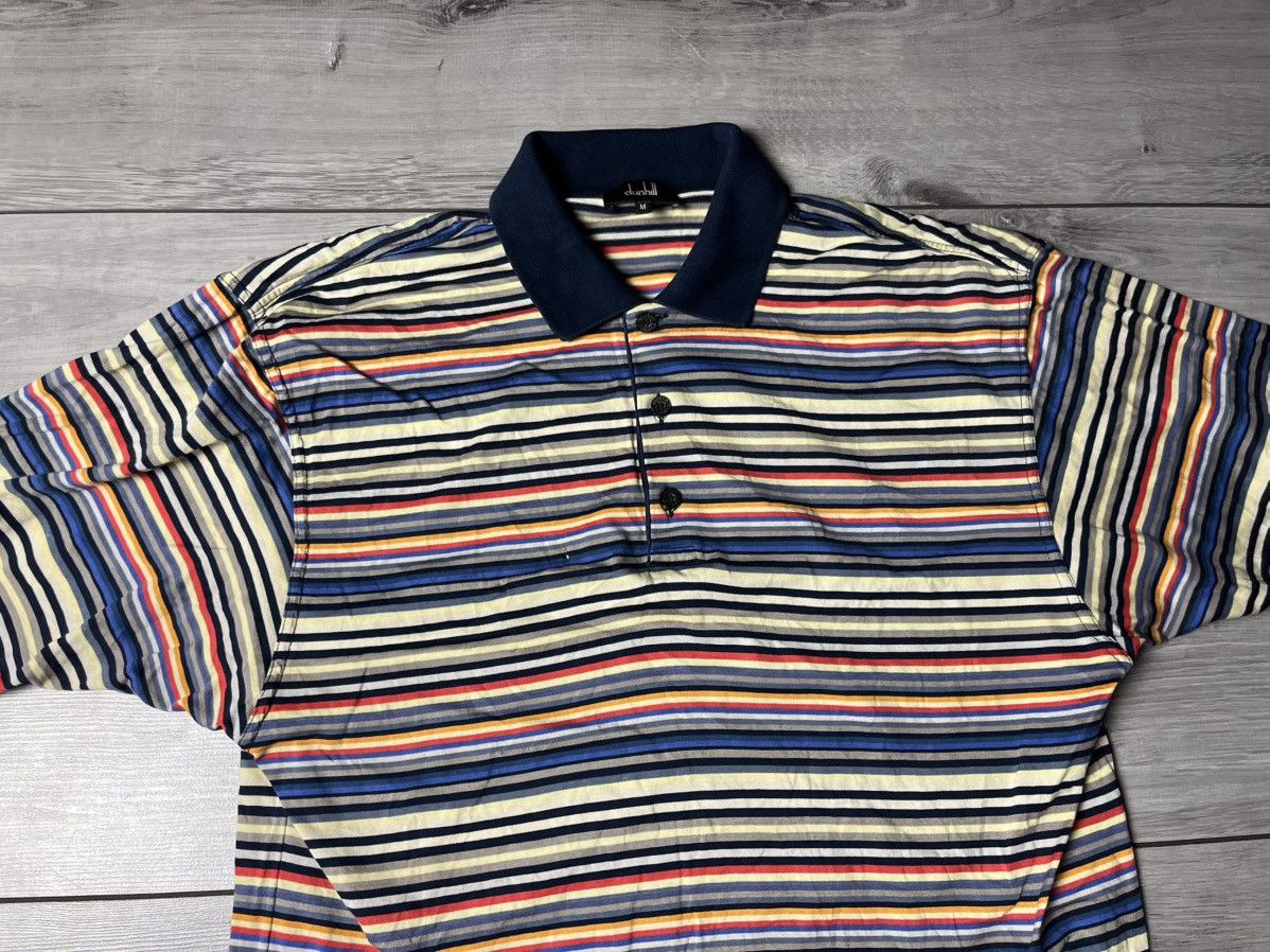 Alfred Dunhill Alfred Dunhill polos stripped casual size Medium Size US M / EU 48-50 / 2 - 3 Thumbnail