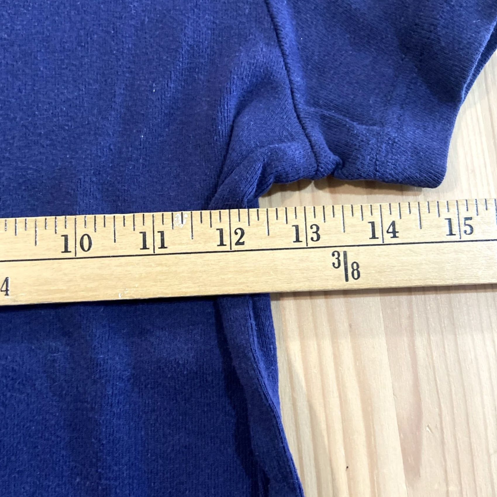 Guess VINTAGE? No. Y2k Guess Womens Top Stitched G Large Navy Blue Shirt Regular Short Sleeve Cotton Jersey Glitter Rhinestone Studded Crew Neck Bullete? Size L / US 10 / IT 46 - 5 Thumbnail