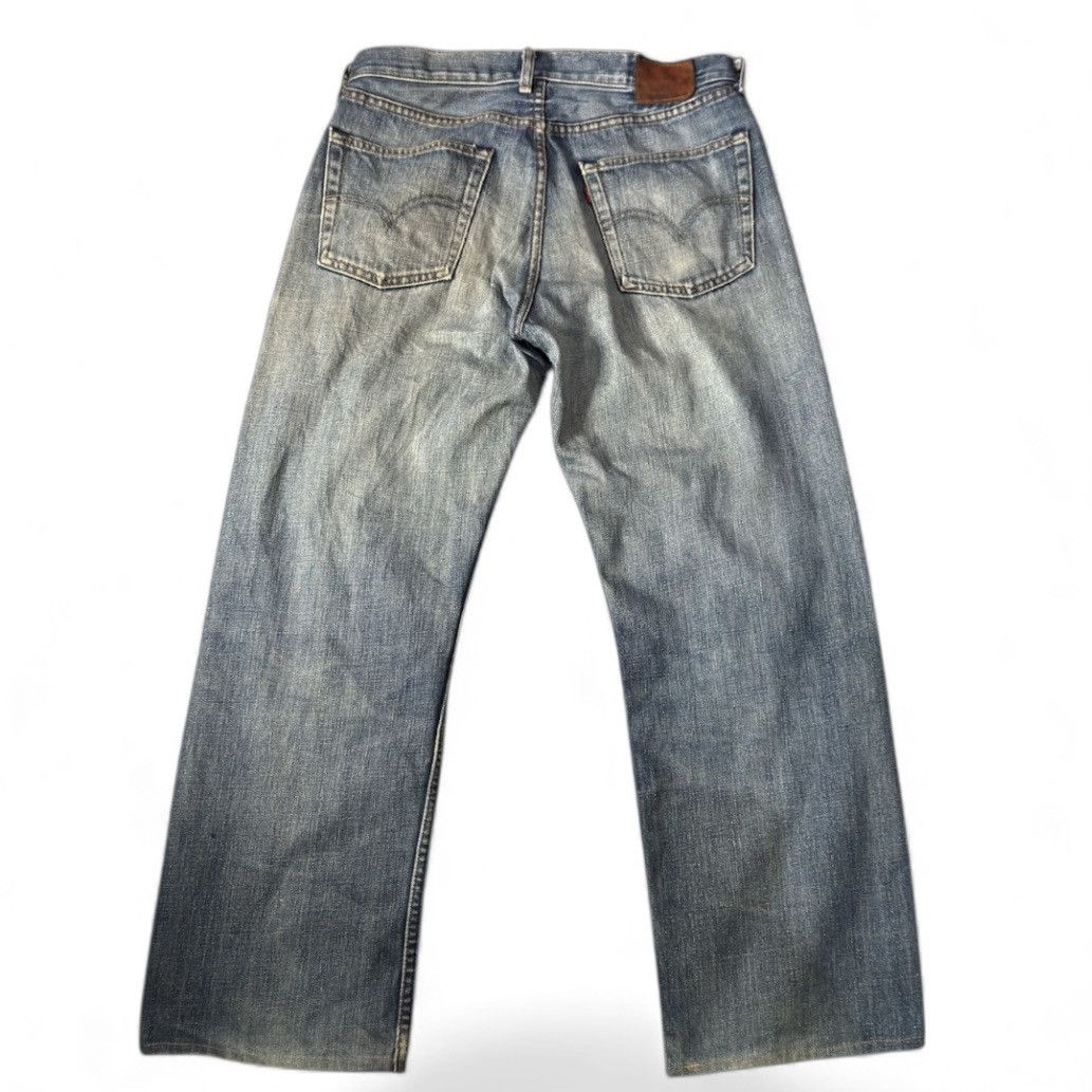 Engineered Garments × Levi's 🔥 y2k Levis 503 Baggy Distressed Destroyed Denim Jeans W32 Size US 32 / EU 48 - 2 Thumbnail