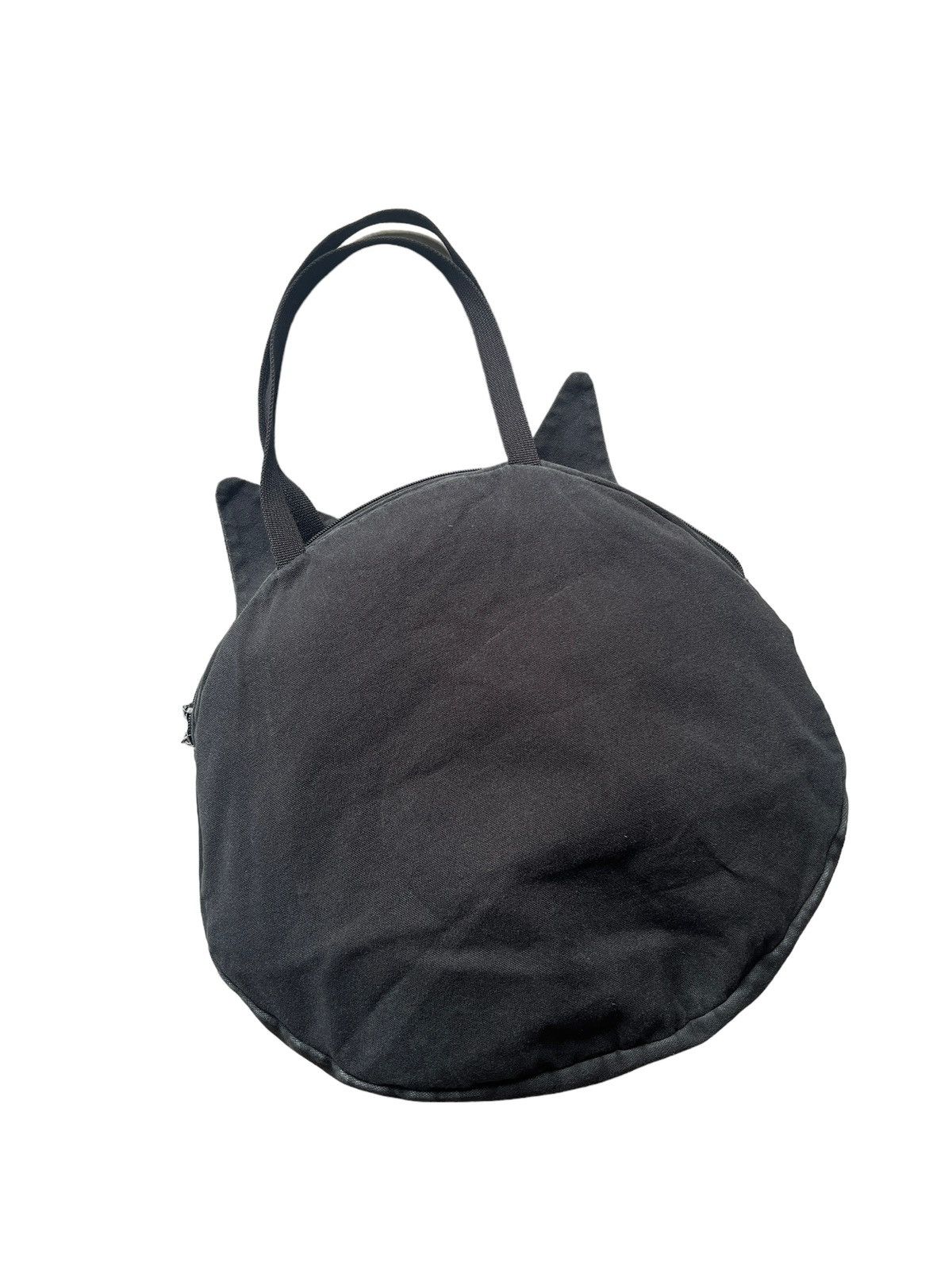 Issey Miyake Ne-Net Cat Head Canvas Zipper Tote Bag Size ONE SIZE - 5 Thumbnail