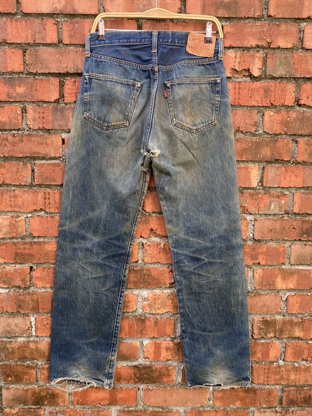 Levi's Vintage Clothing W31x32 Vintage levi's 501xx redline distressed made in USA Size US 31 - 2 Thumbnail