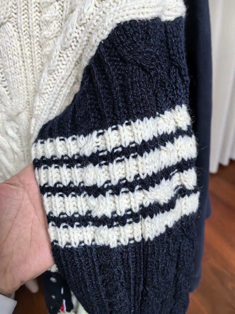 Thom Browne Thom Browne size4 A wool sweater Size US XL / EU 56 / 4 - 4 Thumbnail