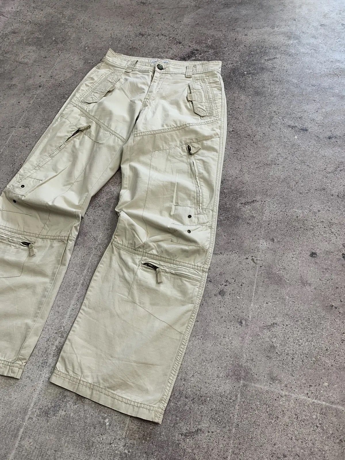 Other Vintage pants clockhouse cargo baggy fit faded streetstyle Size US 32 / EU 48 - 9 Thumbnail