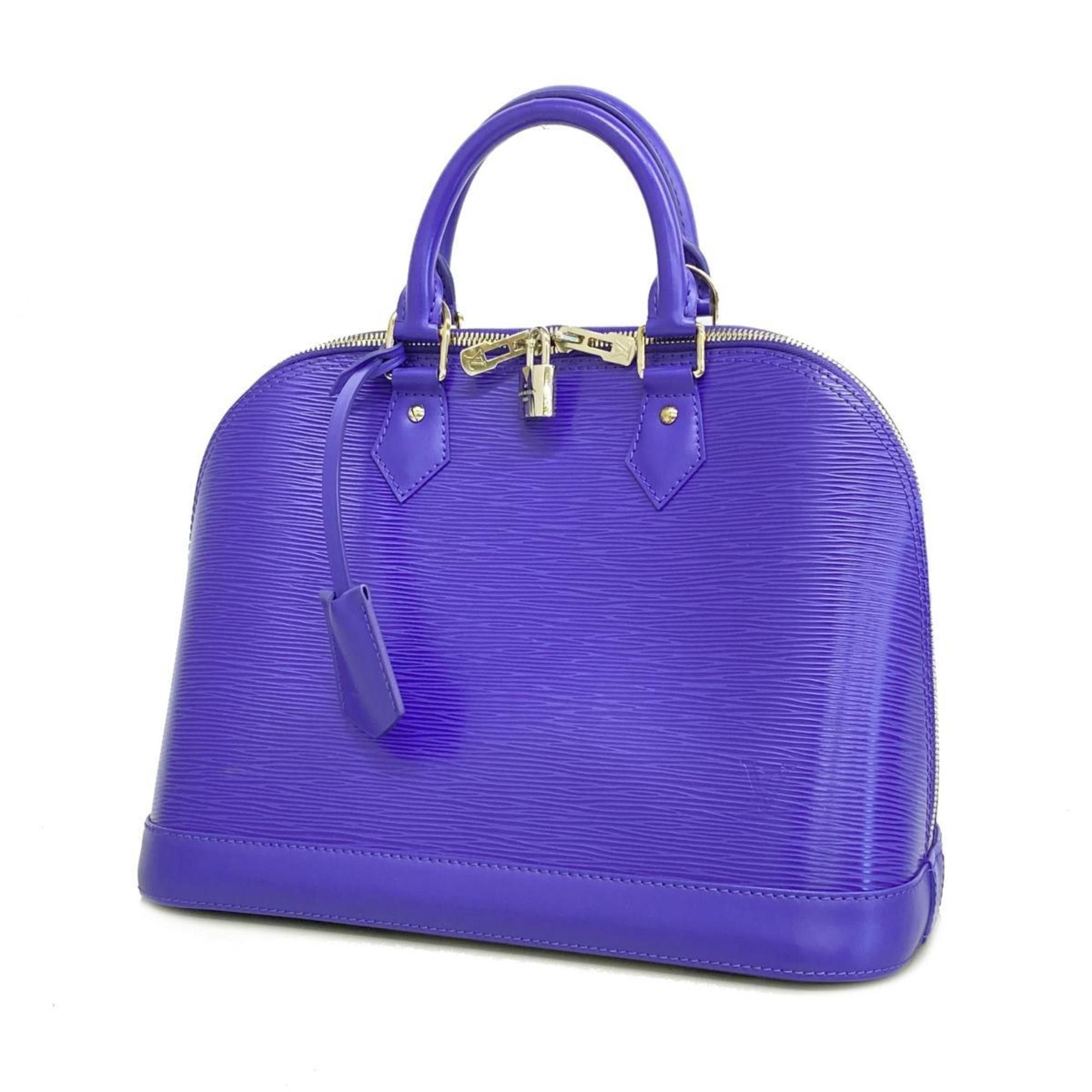 image of Louis Vuitton Handbag Epi Alma Pm M4060G Fig Ladies in Figue, Women's