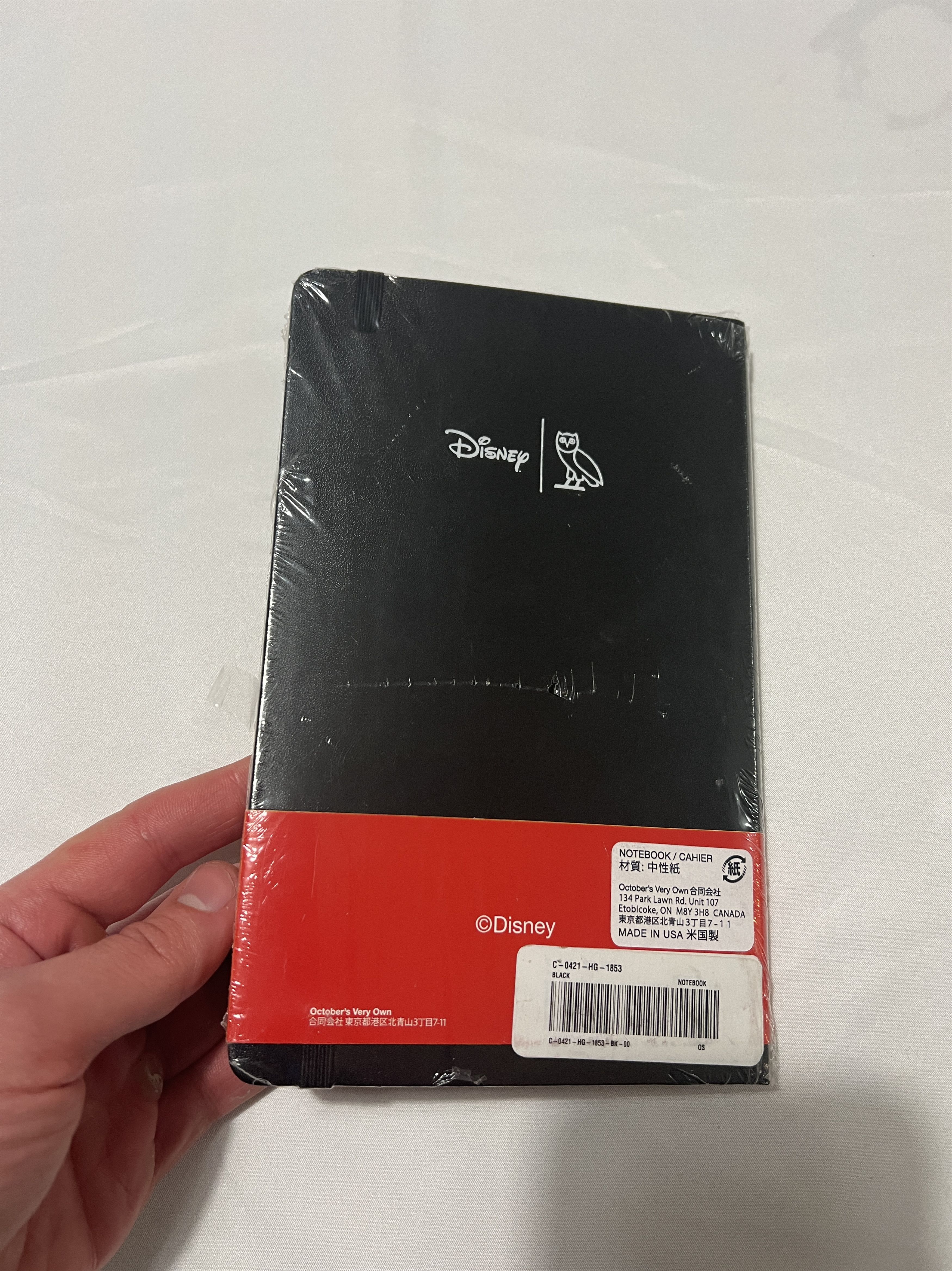 Disney OVO x Disney Moleskine Mickey Mouse Notebook Black Size ONE SIZE - 2 Thumbnail
