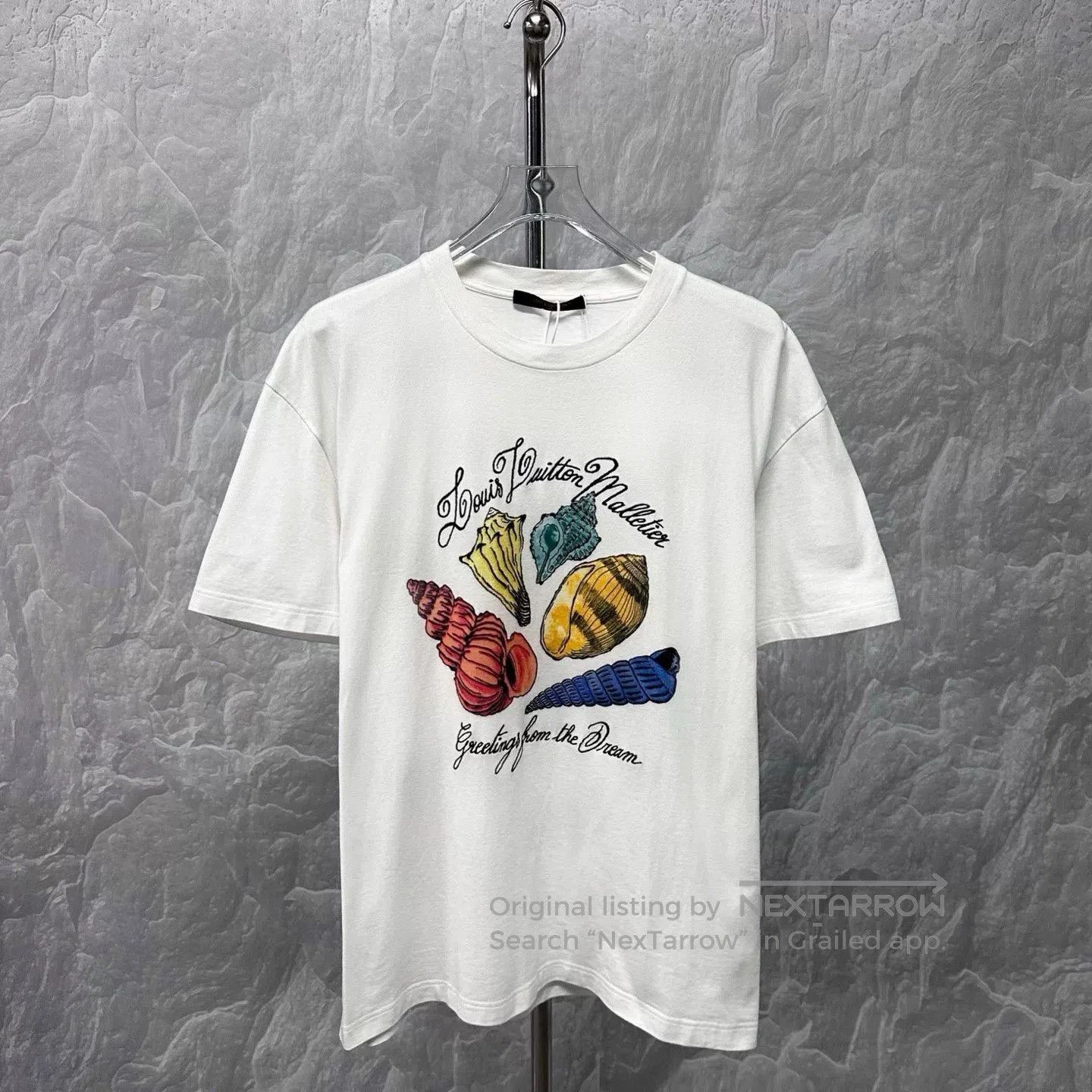 Louis Vuitton louis vuitton fw24 shell embroidery t-shirt. Size L / US 10 / IT 46 - 1 Thumbnail