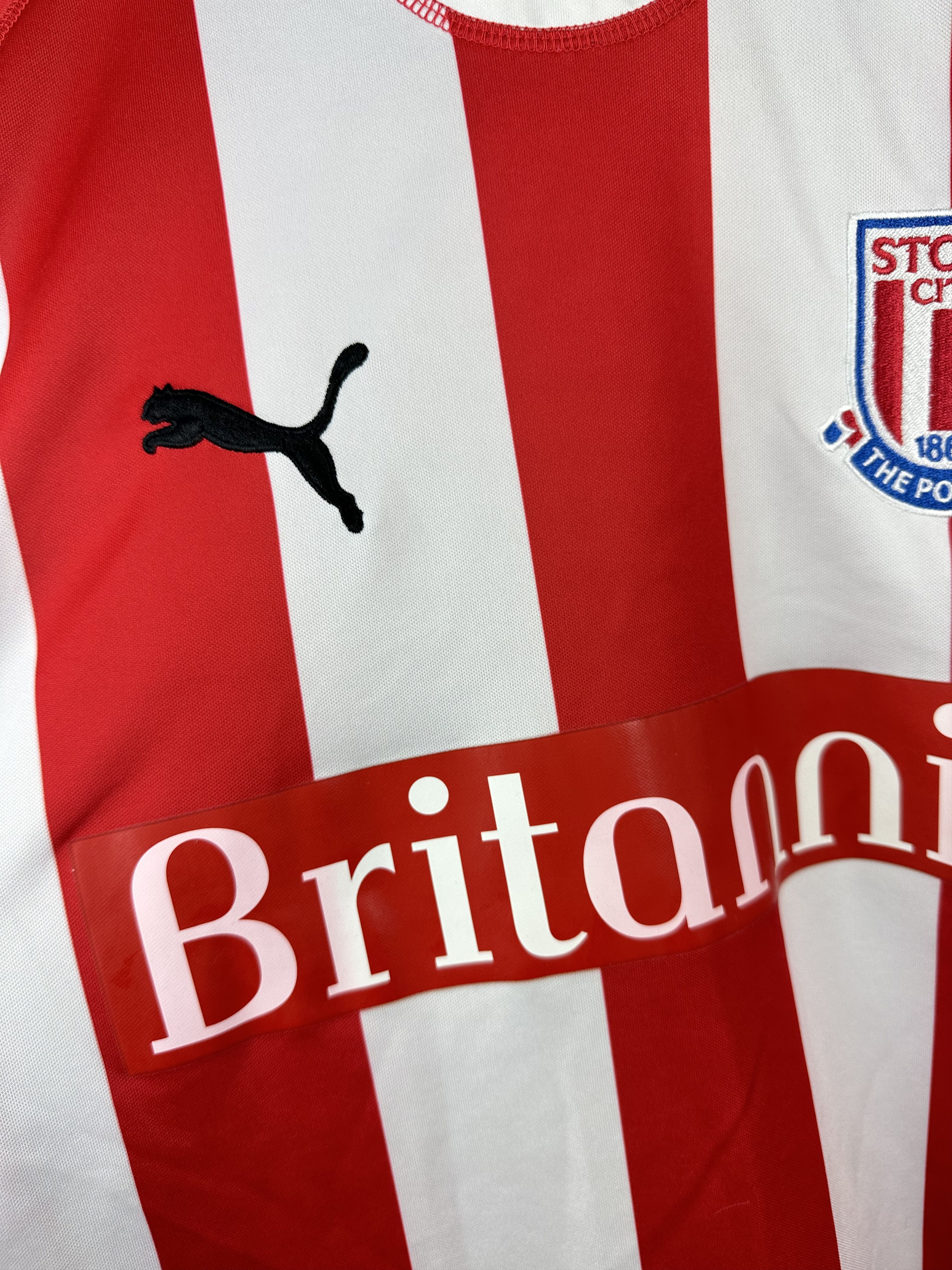 Puma Stoke City Home football shirt 2006 Soccer Puma jersey Rare Size US M / EU 48-50 / 2 - 6 Thumbnail