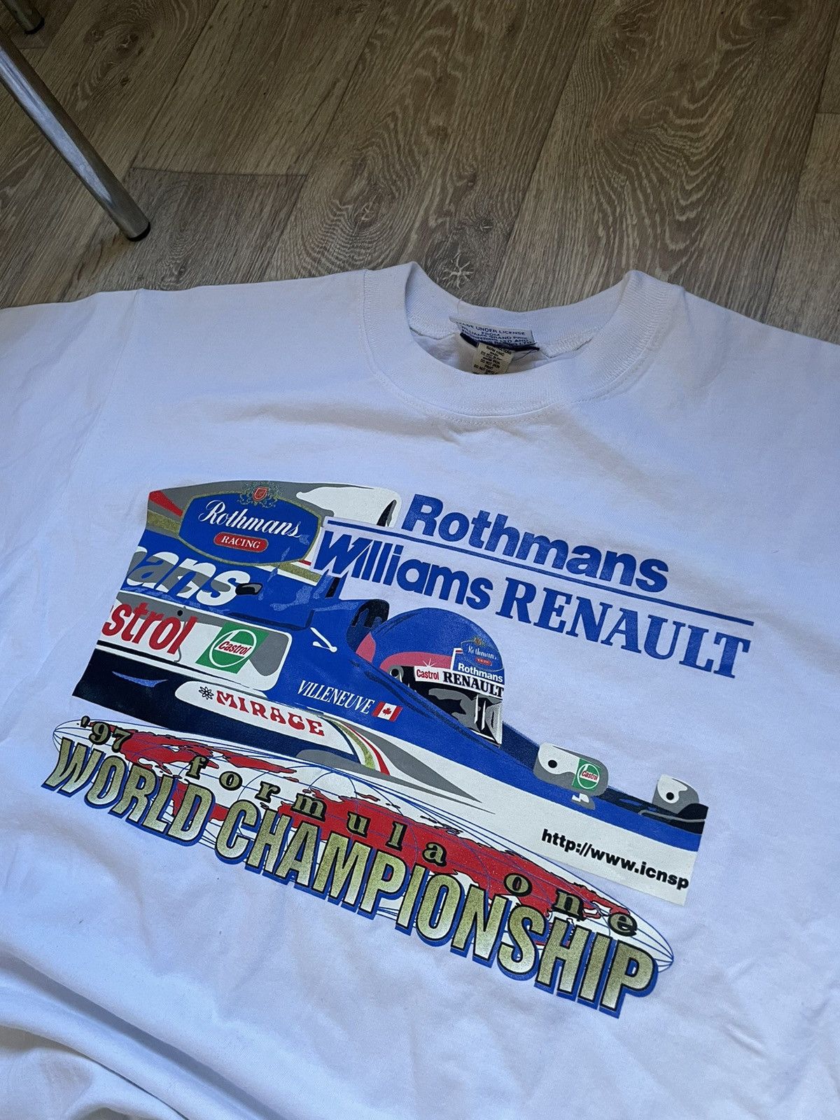 Rothmans Williams RENAULT 1997 Formula One Official T-Shirt
