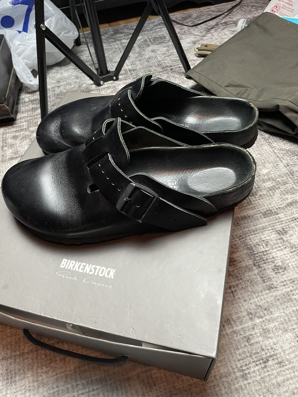 Rick Owens Rick owens Birkenstock Boston Clog Size US 9 / EU 42 - 8 Thumbnail