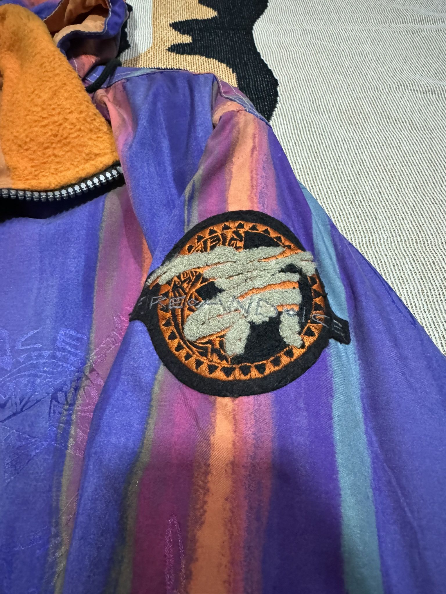 Bogner × Burton Vintage Fire And Ice By Bogner Tribe Rainbow Ski Jacket Size US M / EU 48-50 / 2 - 3 Thumbnail