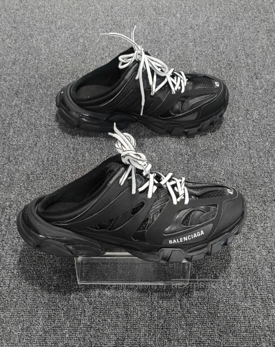 Balenciaga Balenciaga Track Mules Black Size 42. Size US 9 / EU 42 - 3 Thumbnail