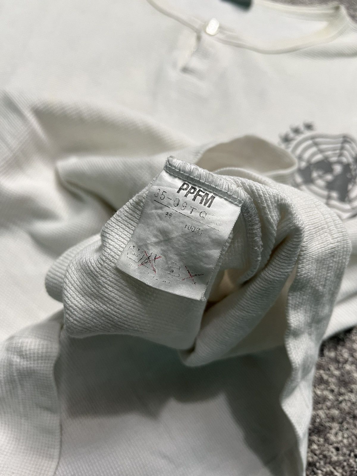 PPFM PPFM Skull Non-Frill Eater For Playing Game White T-Shirts Size US M / EU 48-50 / 2 - 7 Thumbnail